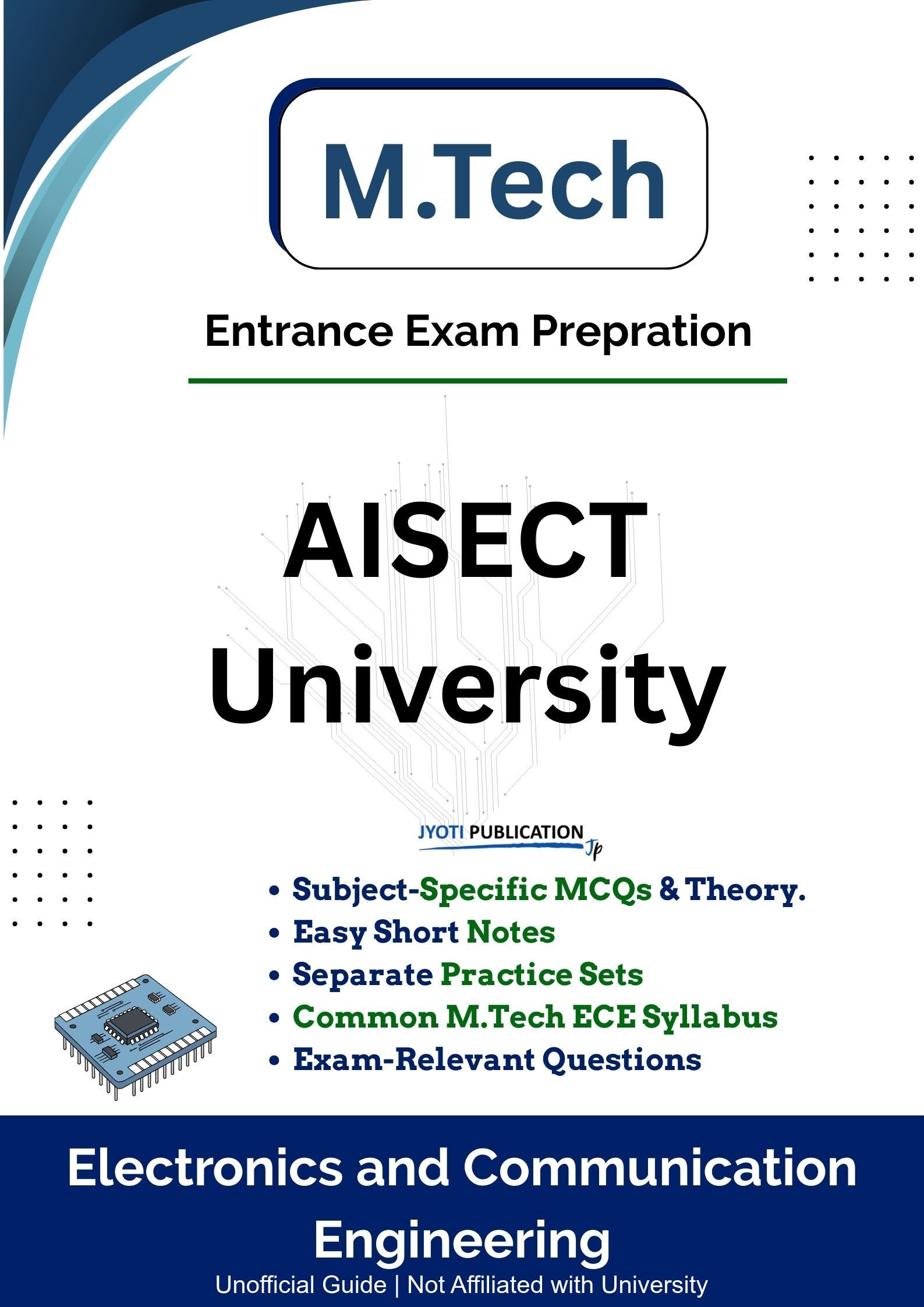 AISECT University M.Tech in Electronics & Communication Engineering Entrance Exam Book