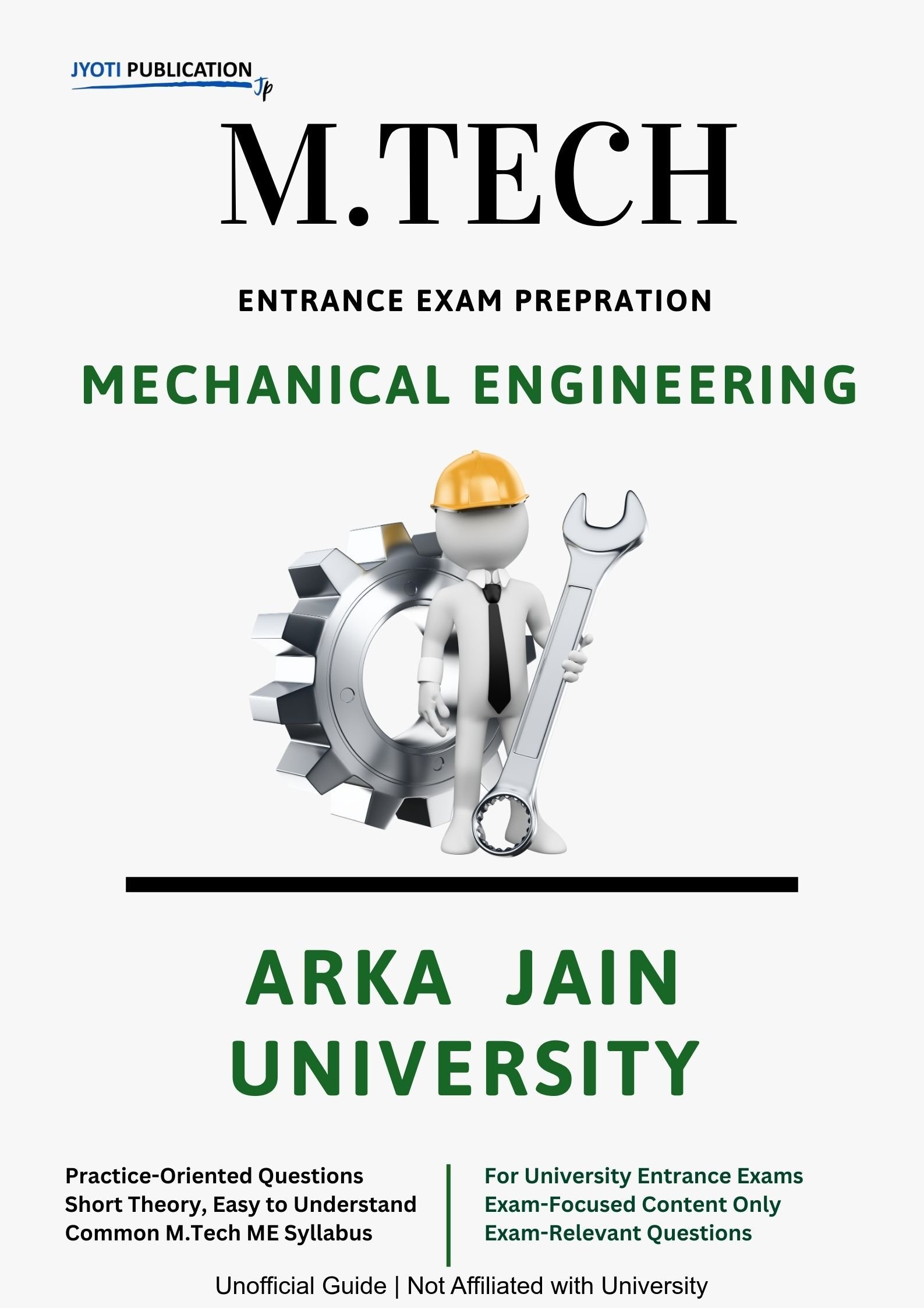 ARKA Jain University M.Tech in Mechanical Engineering Entrance Exam