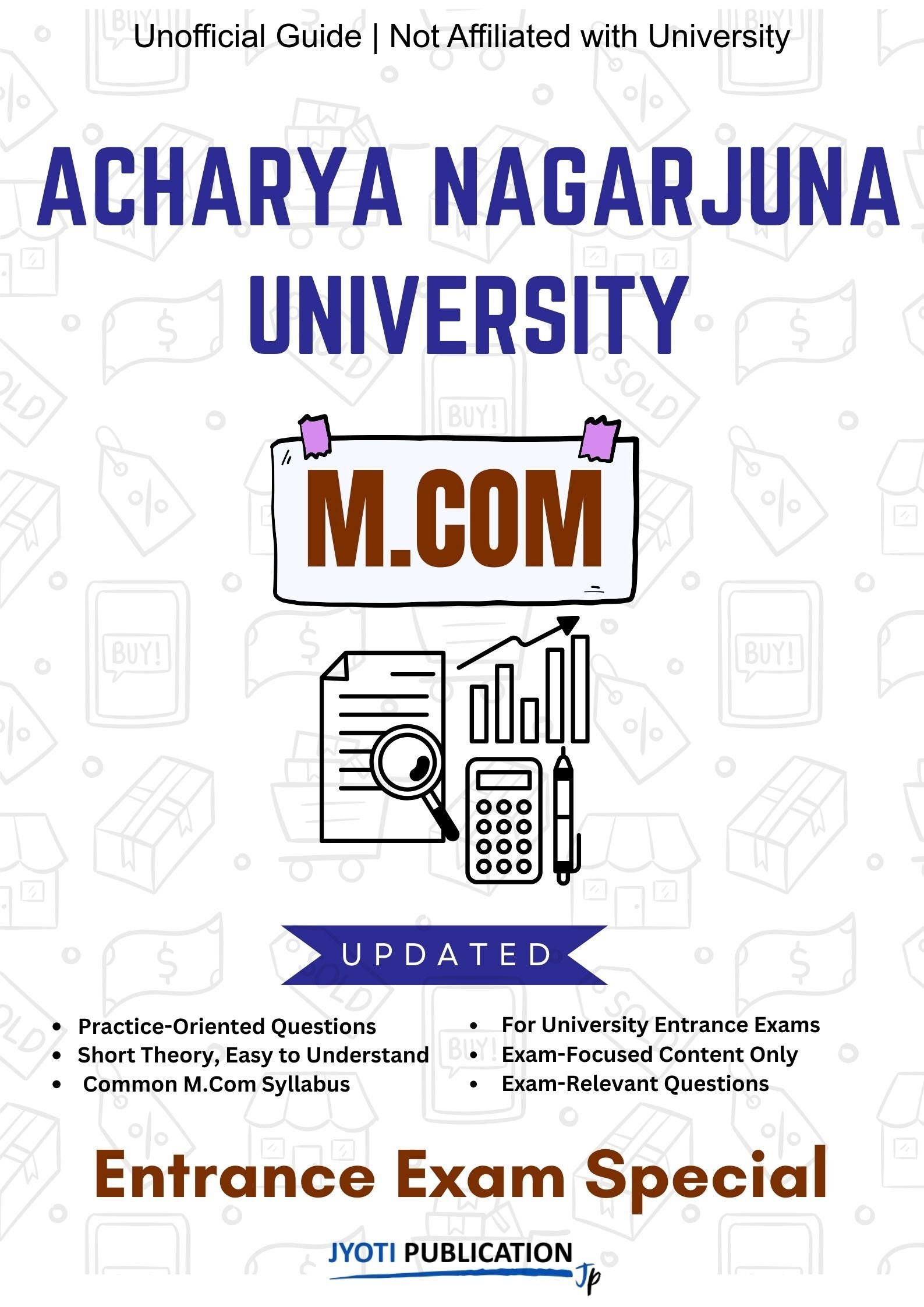 Acharya Nagarjuna University M.Com Entrance Exam