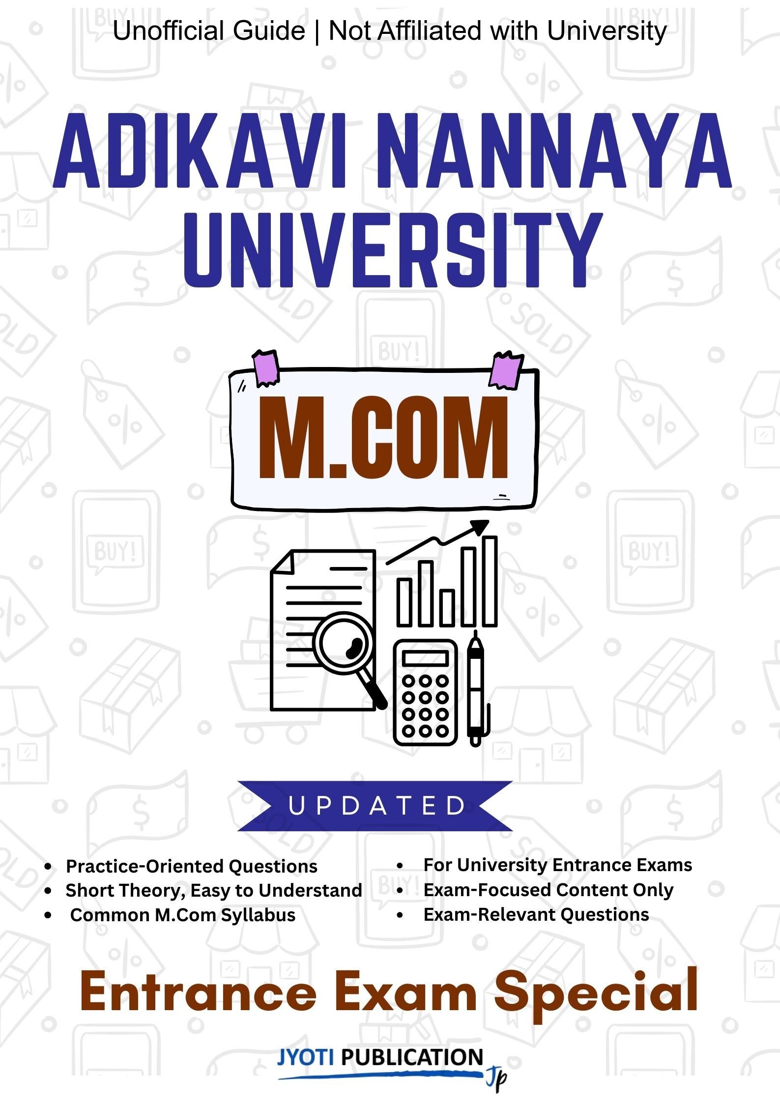 Adikavi Nannaya University M.Com Entrance Exam