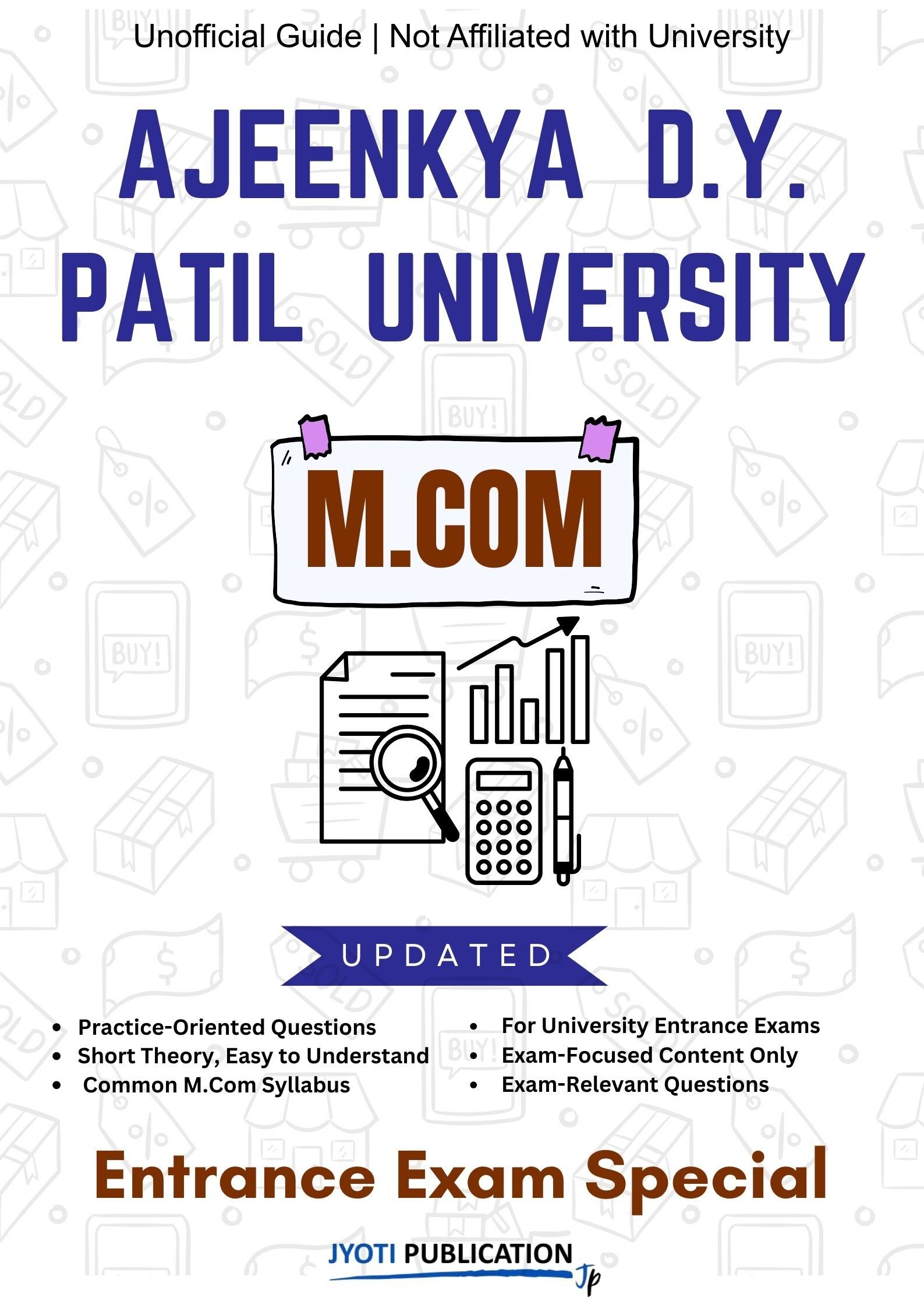 Ajeenkya D.Y. Patil University M.Com Entrance Exam