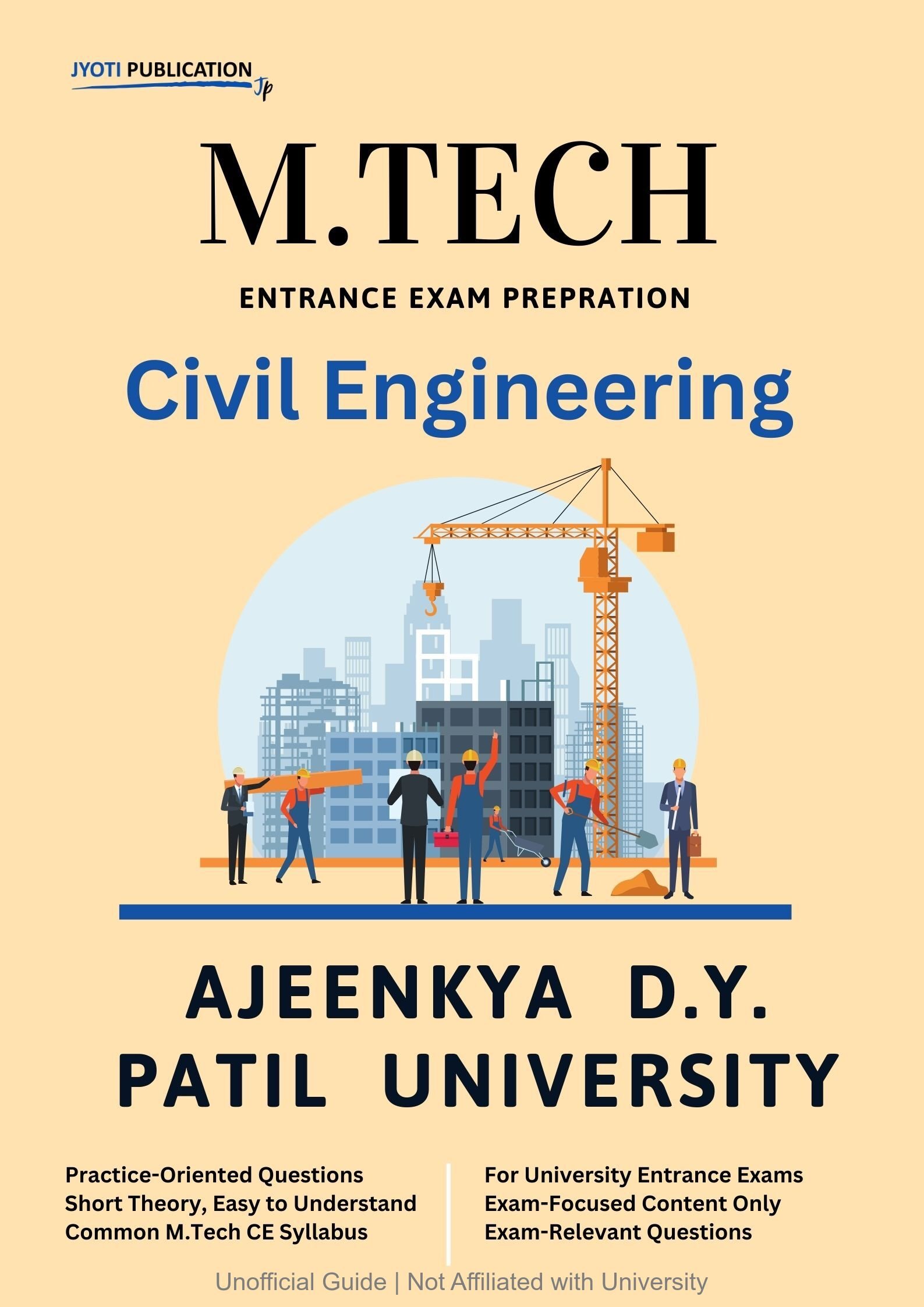 Ajeenkya D.Y. Patil University M.Tech in Civil Engineering Entrance Exam