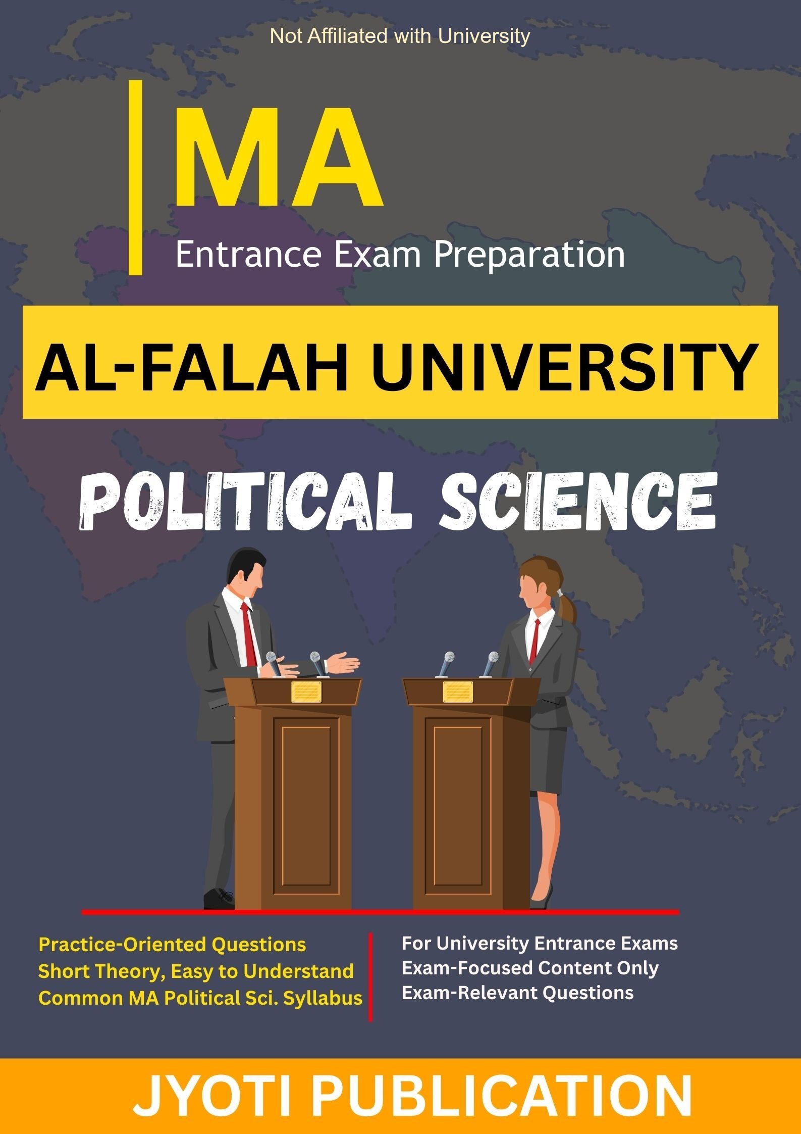 Al-Falah University M.A in Political Science Entrance Exam