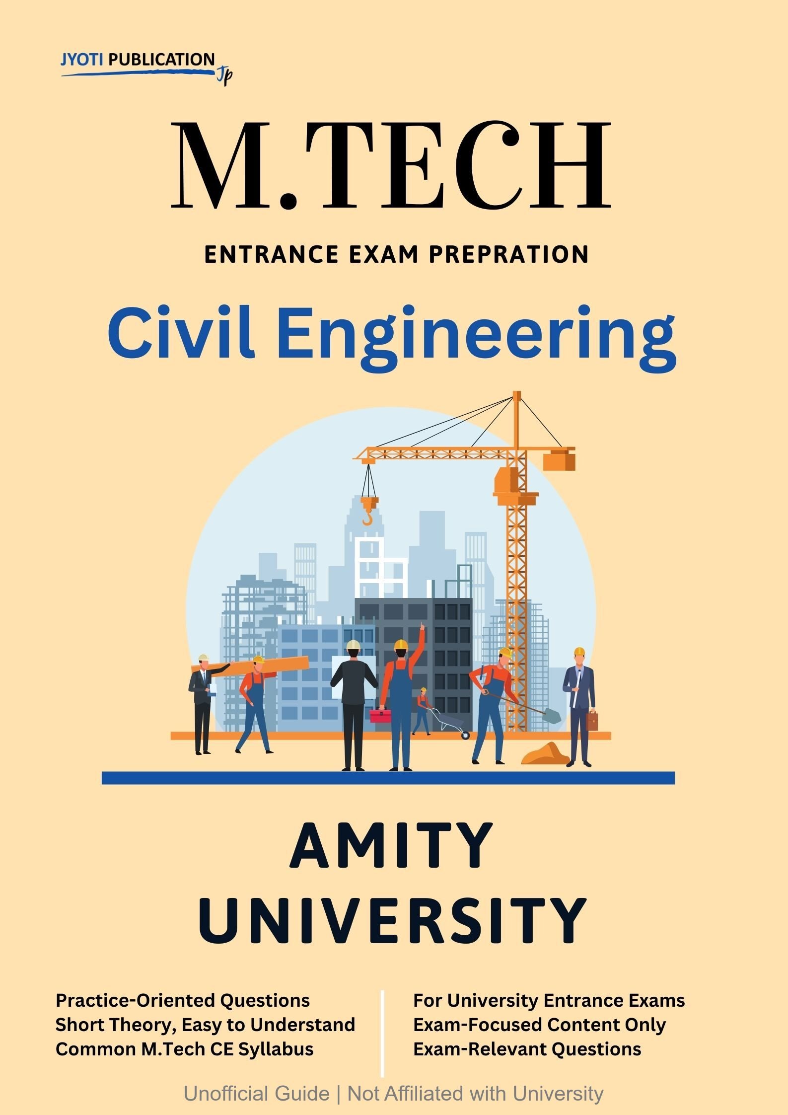 Amity University M.Tech in Civil Engineering Entrance Exam