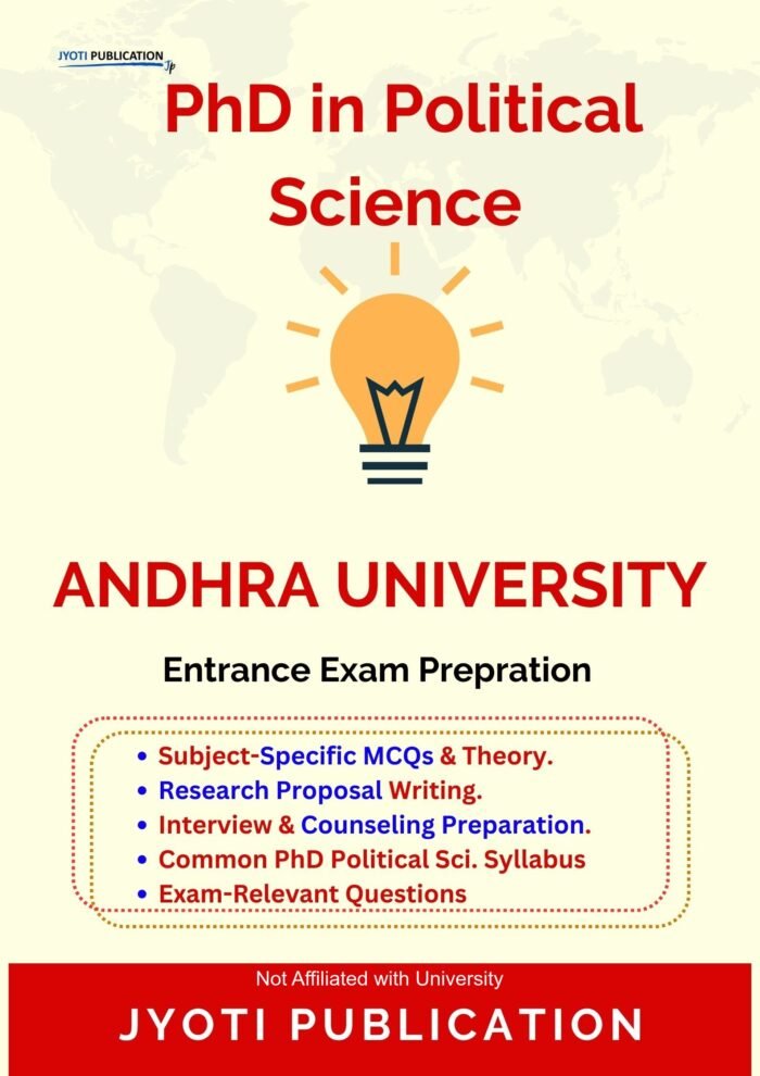 Andhra University – PhD in Political Science Entrance Exam Preparation ...