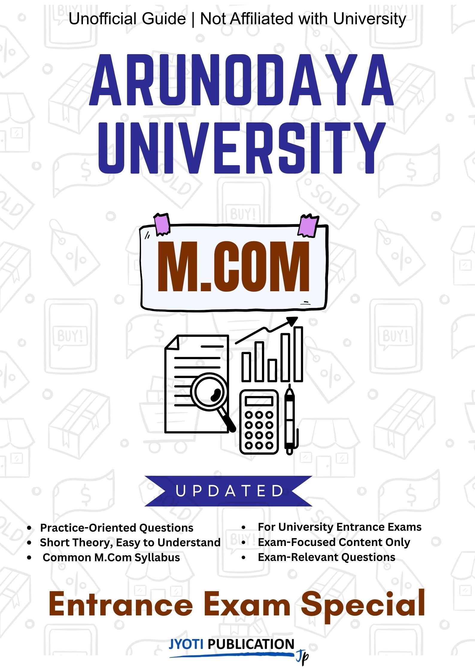 AruNodaya University M.Com Entrance Exam