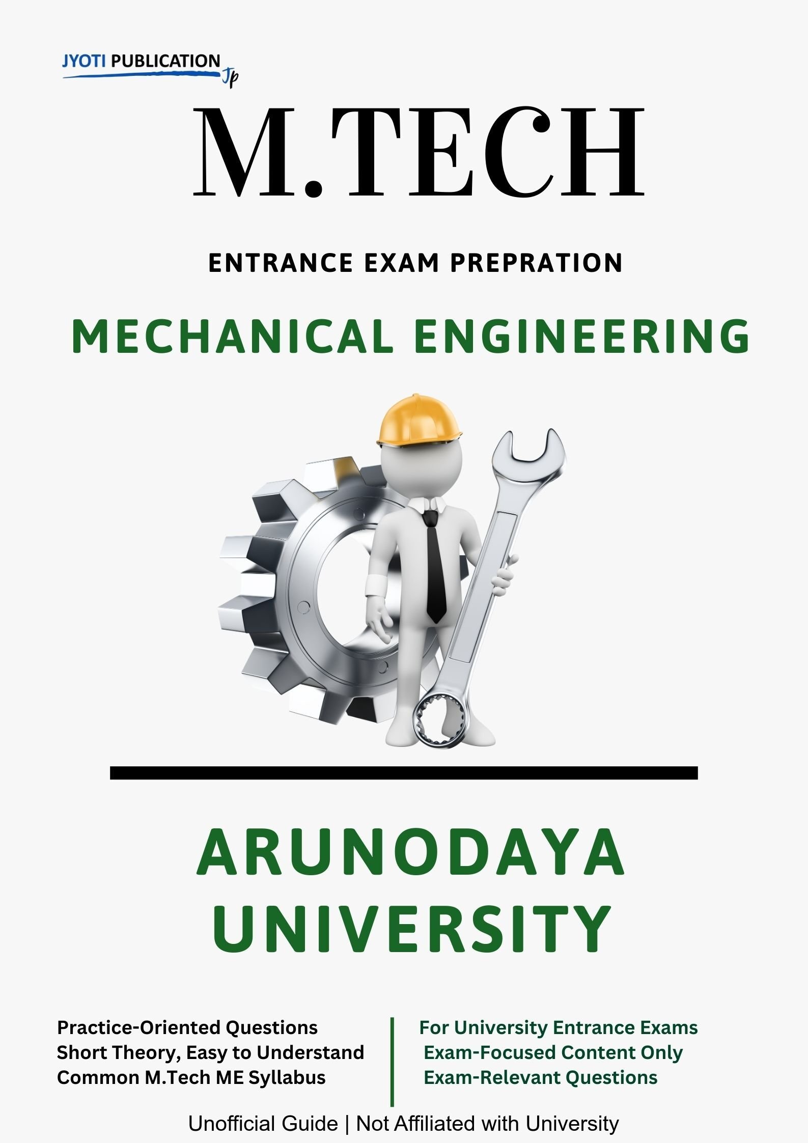 AruNodaya University M.Tech in Mechanical Engineering Entrance Exam
