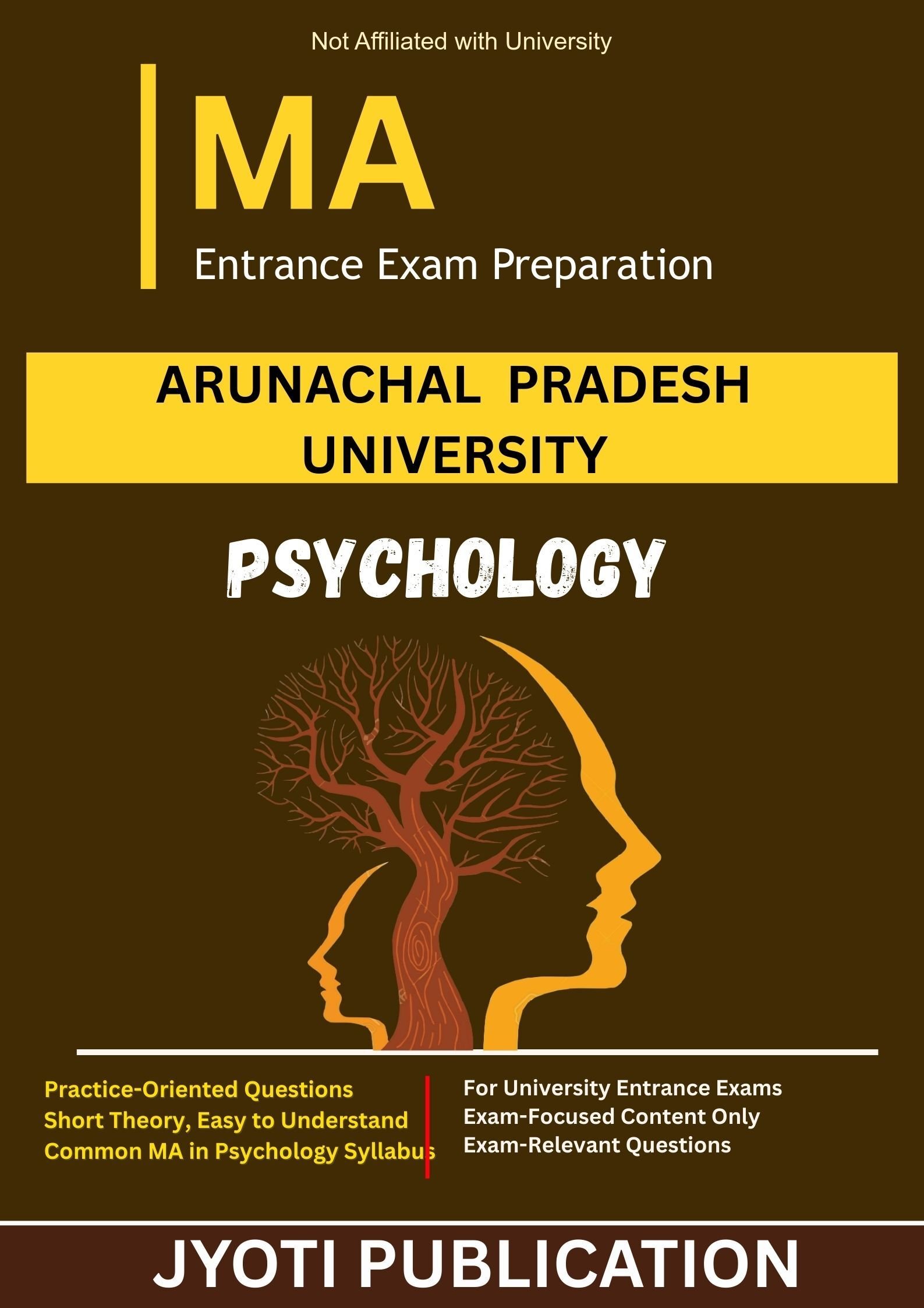 Arunachal Pradesh University M.A. in Psychology Entrance Exam