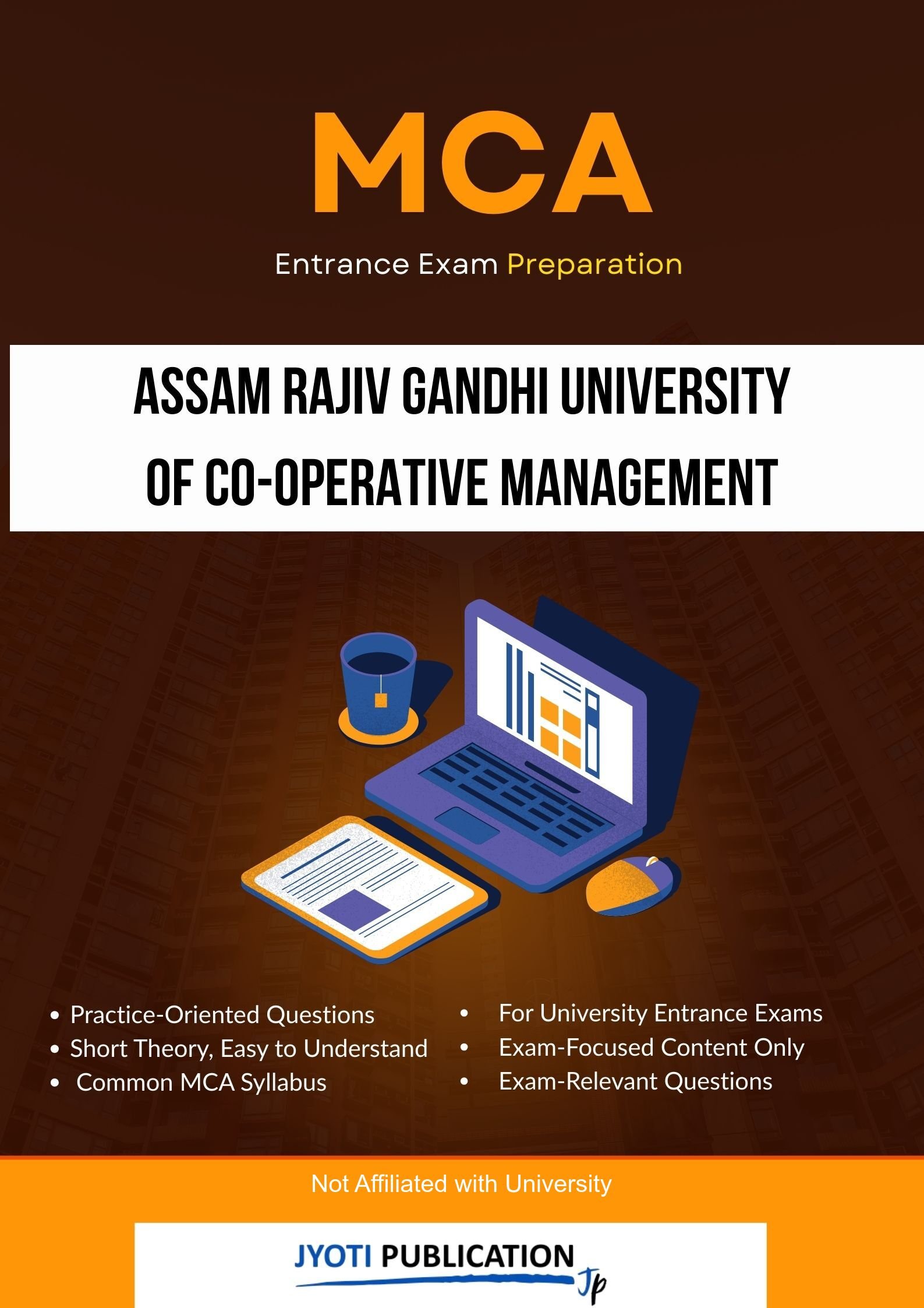 Assam Rajiv Gandhi University of Co-operative Management MCA Entrance Exam Preparation book