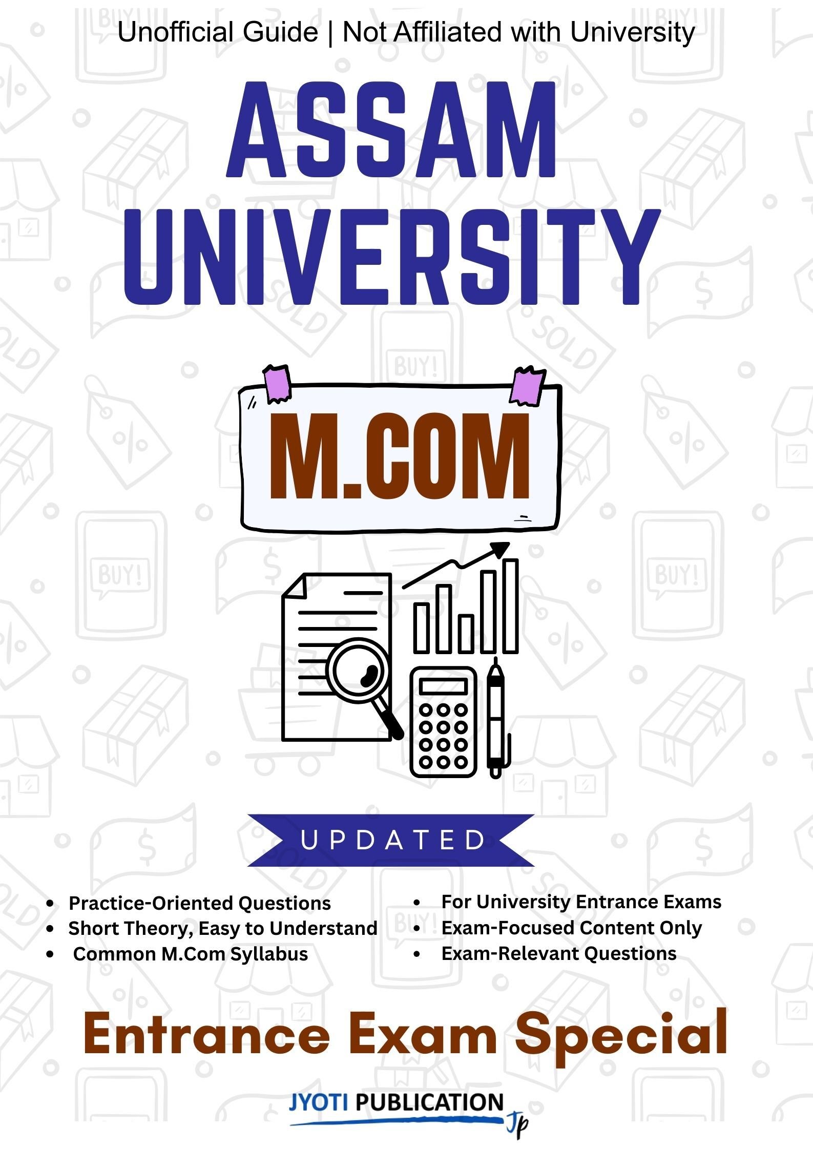 Assam University M.Com Entrance Exam