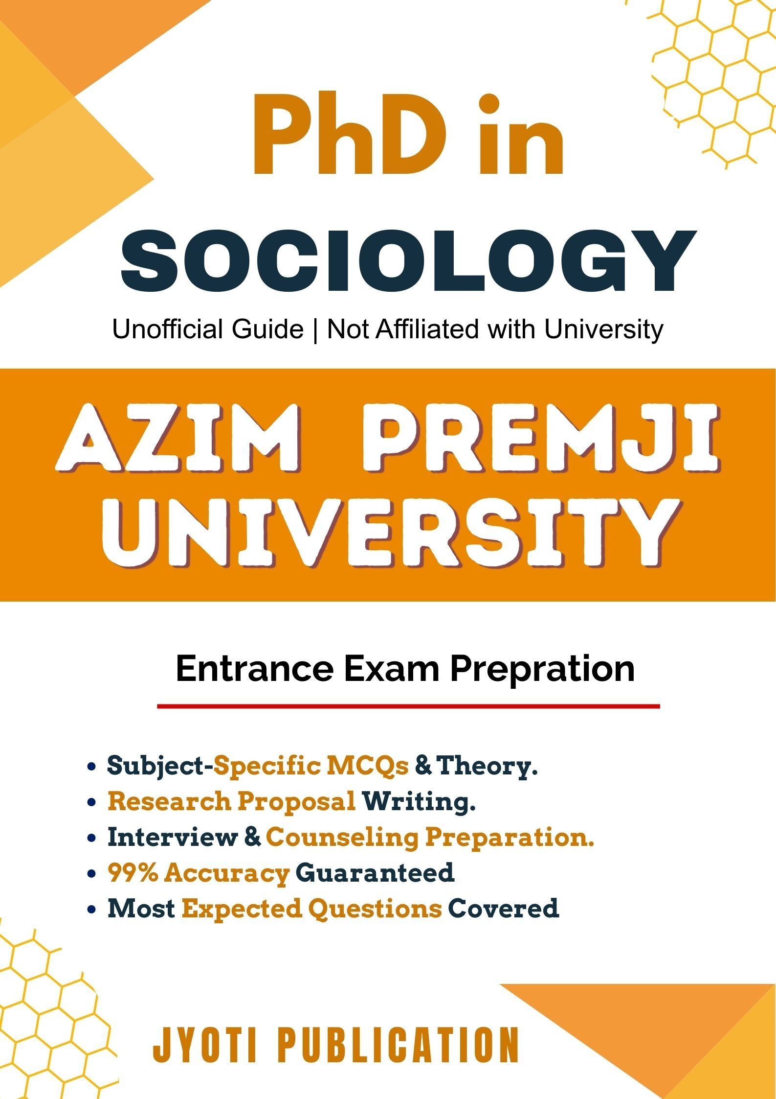 Azim Premji University PhD in Sociology Entrance Exam