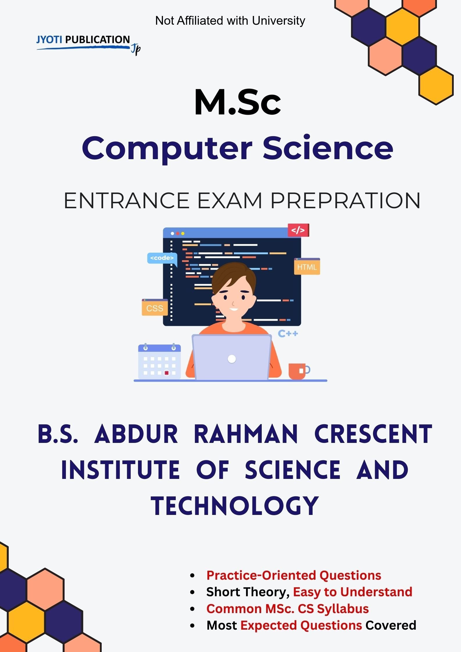 B.S. Abdur Rahman Crescent Institute of Science and TechNology MSc in Computer Science