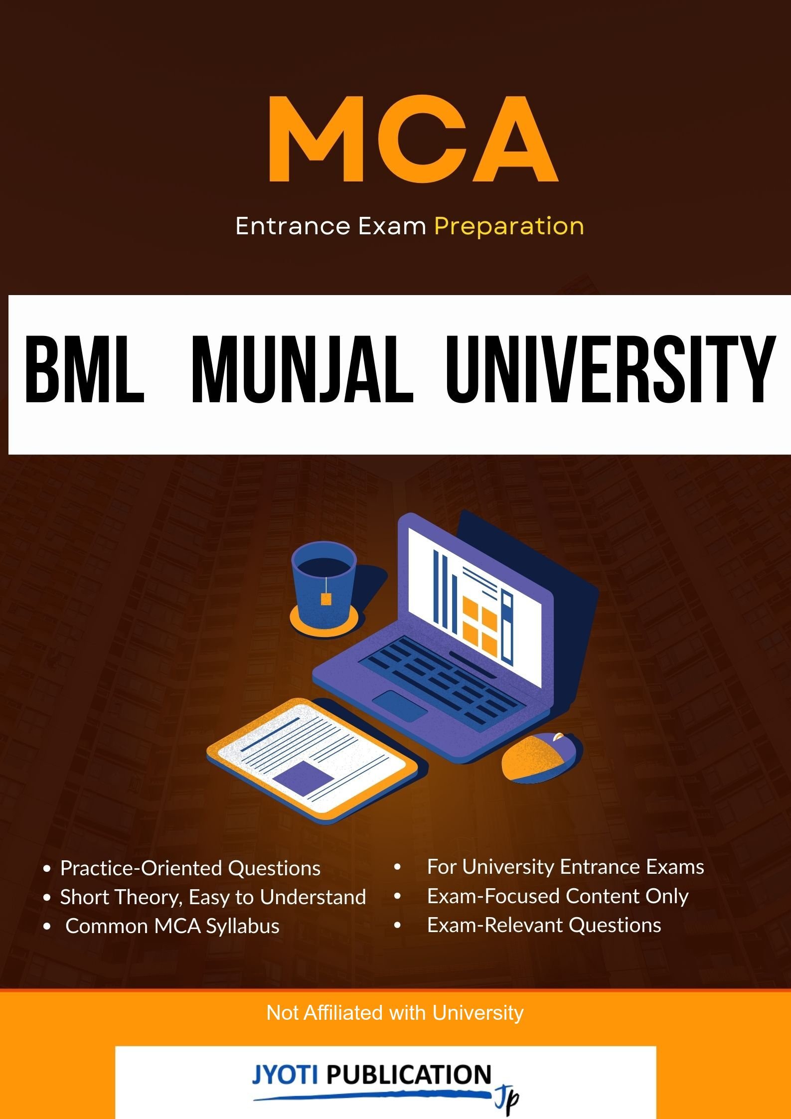 BML Munjal University MCA Entrance Exam Preparation book