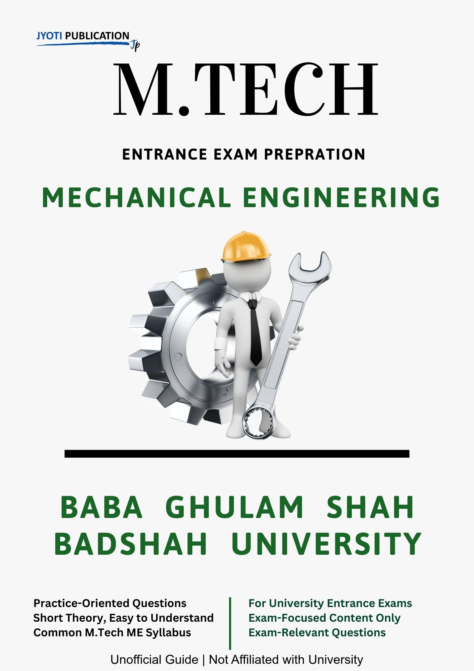Baba Ghulam Shah Badshah University M.Tech in Mechanical Engineering Entrance Exam