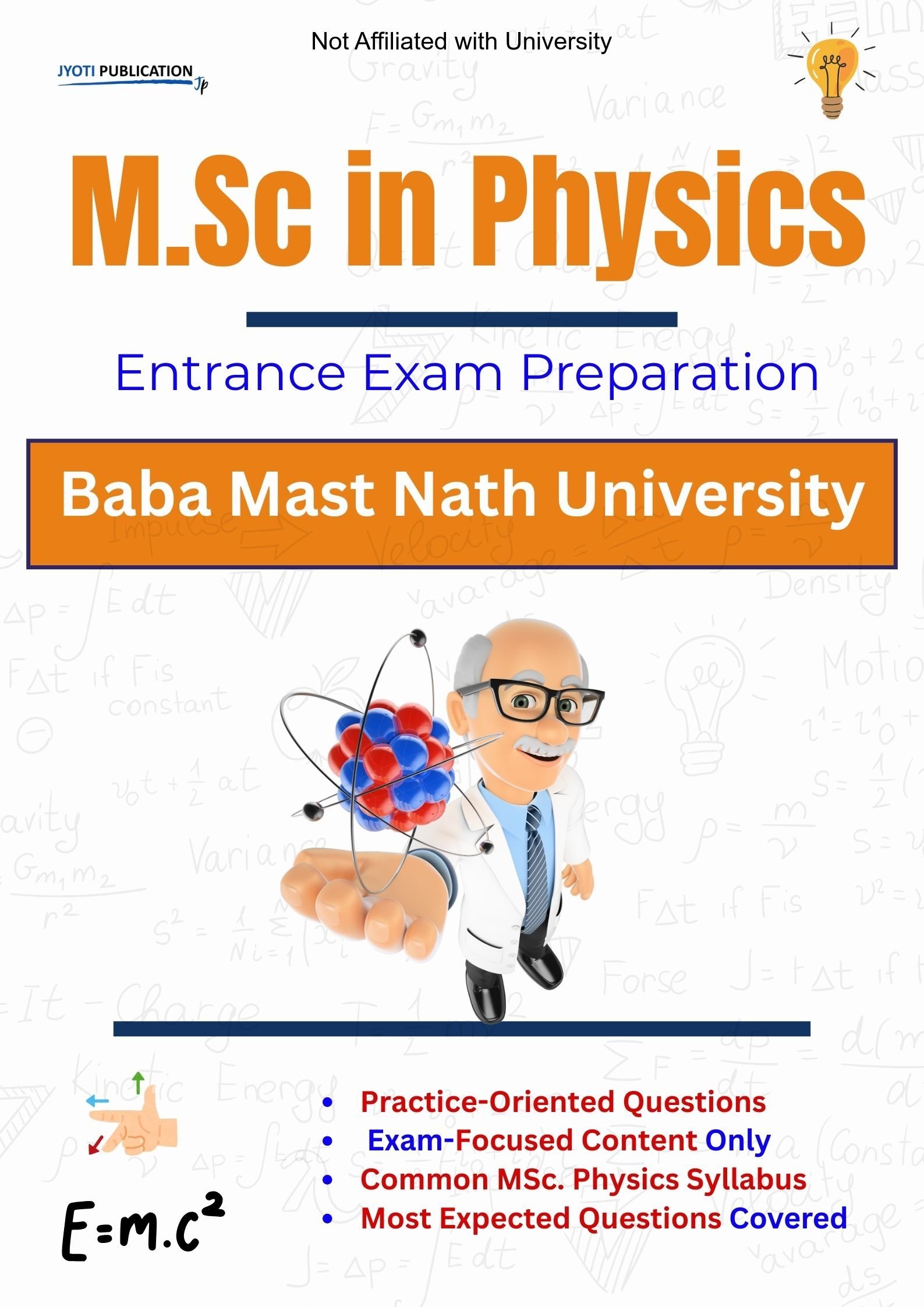 Baba Mast Nath University M.Sc in Physics Entrance Exam