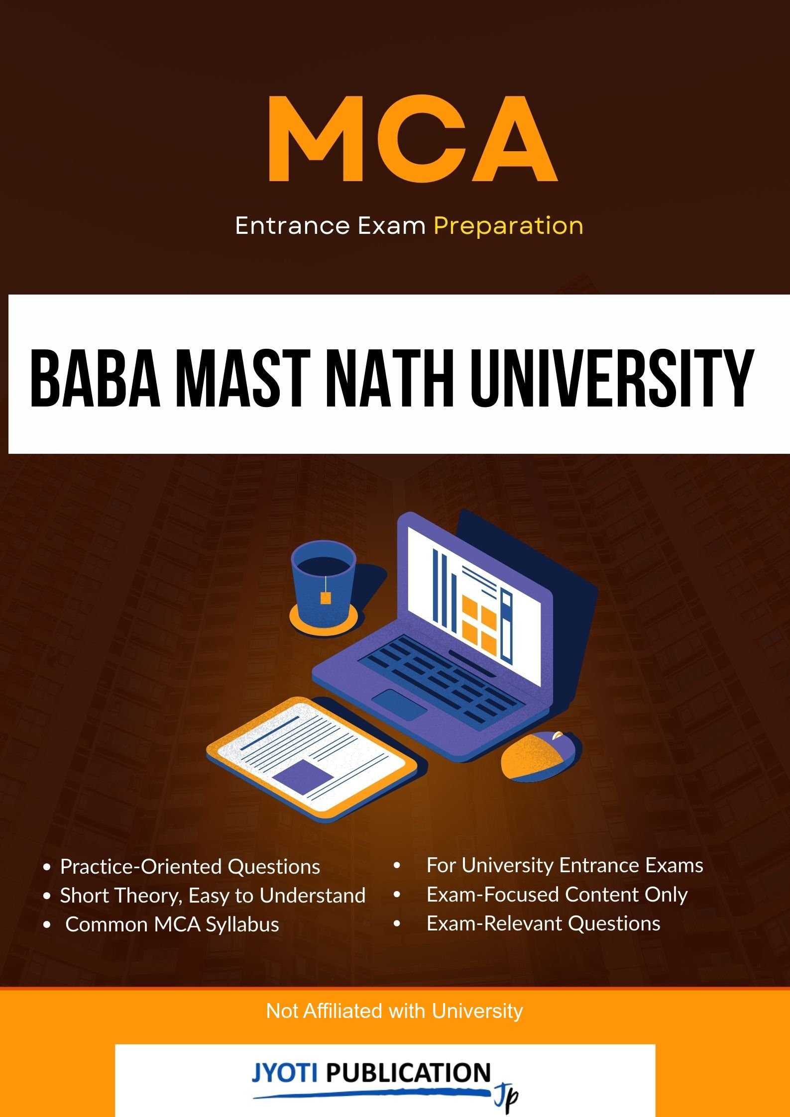 Baba Mast Nath University MCA Entrance Exam Preparation book