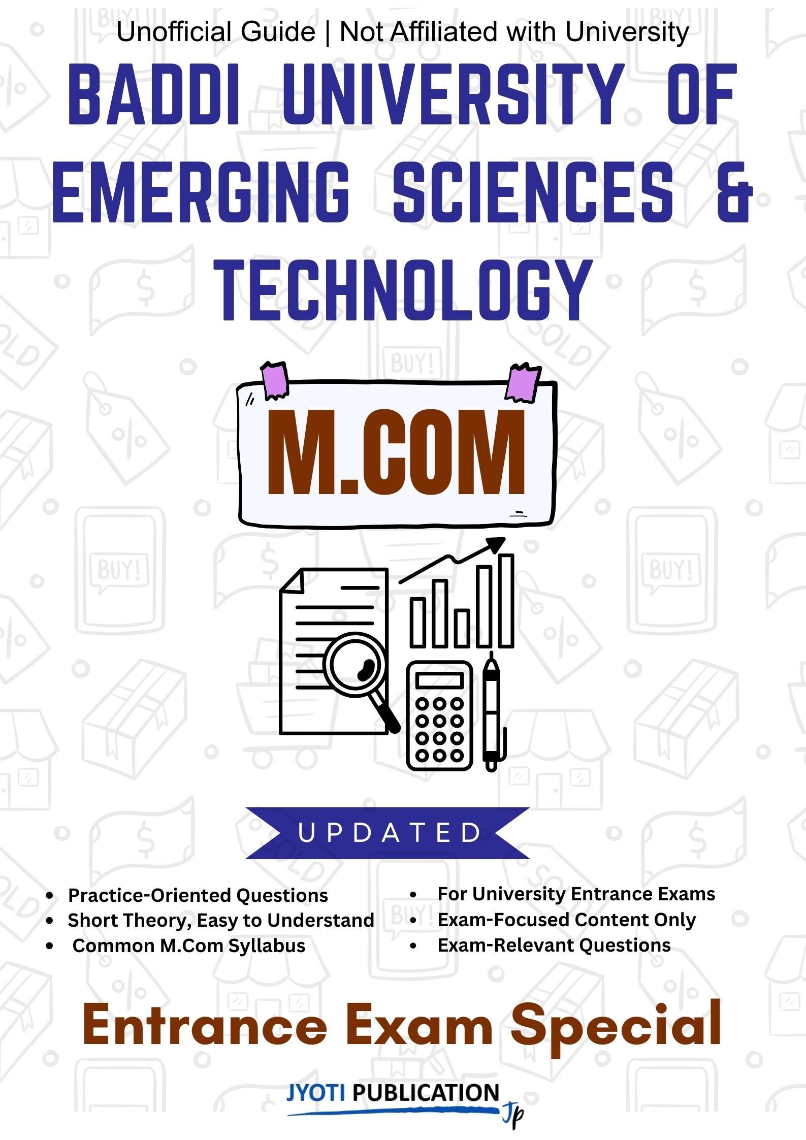 Baddi University of Emerging Sciences & TechNology M.Com Entrance Exam