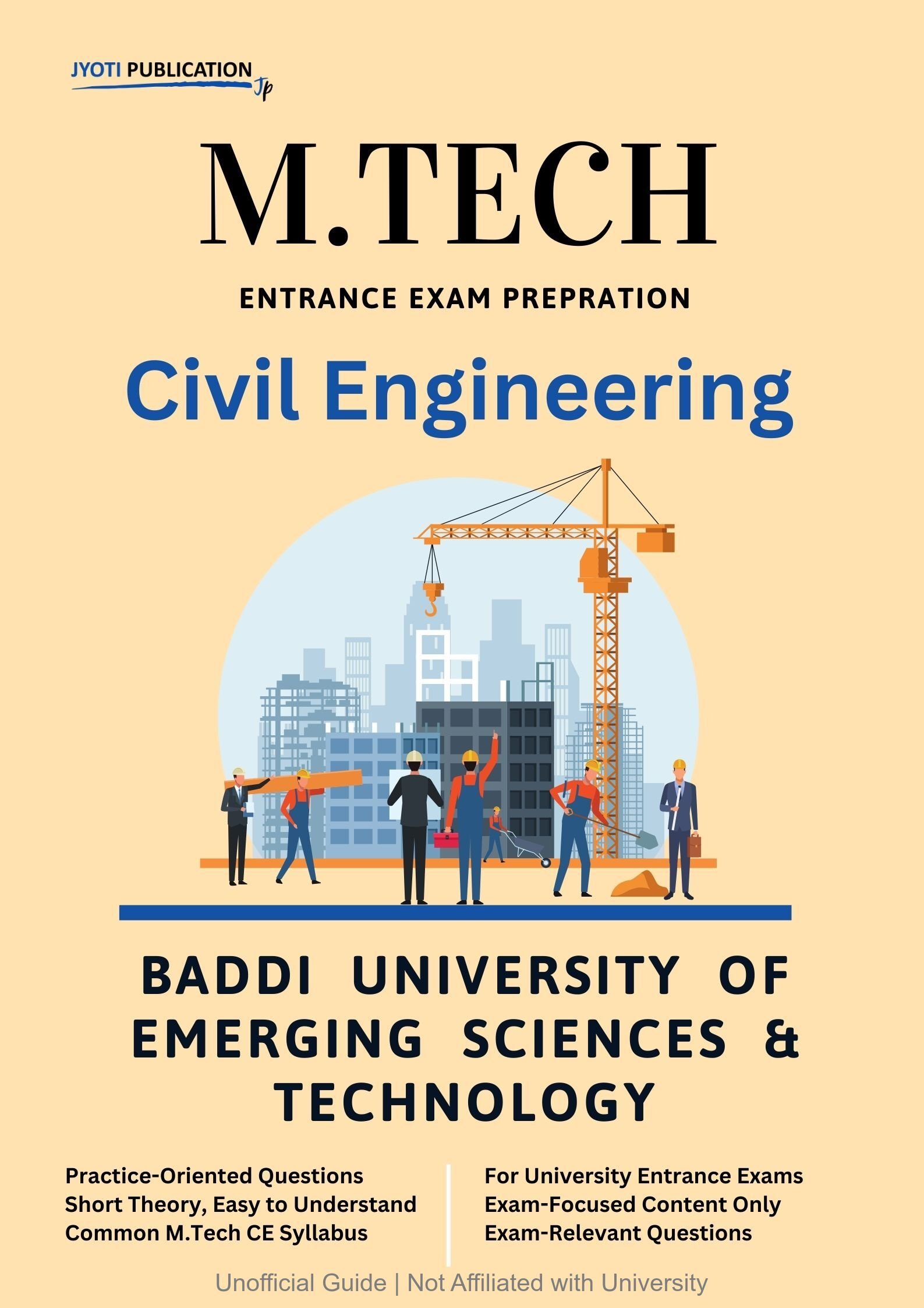 Baddi University of Emerging Sciences & TechNology M.Tech in Civil Engineering Entrance Exam