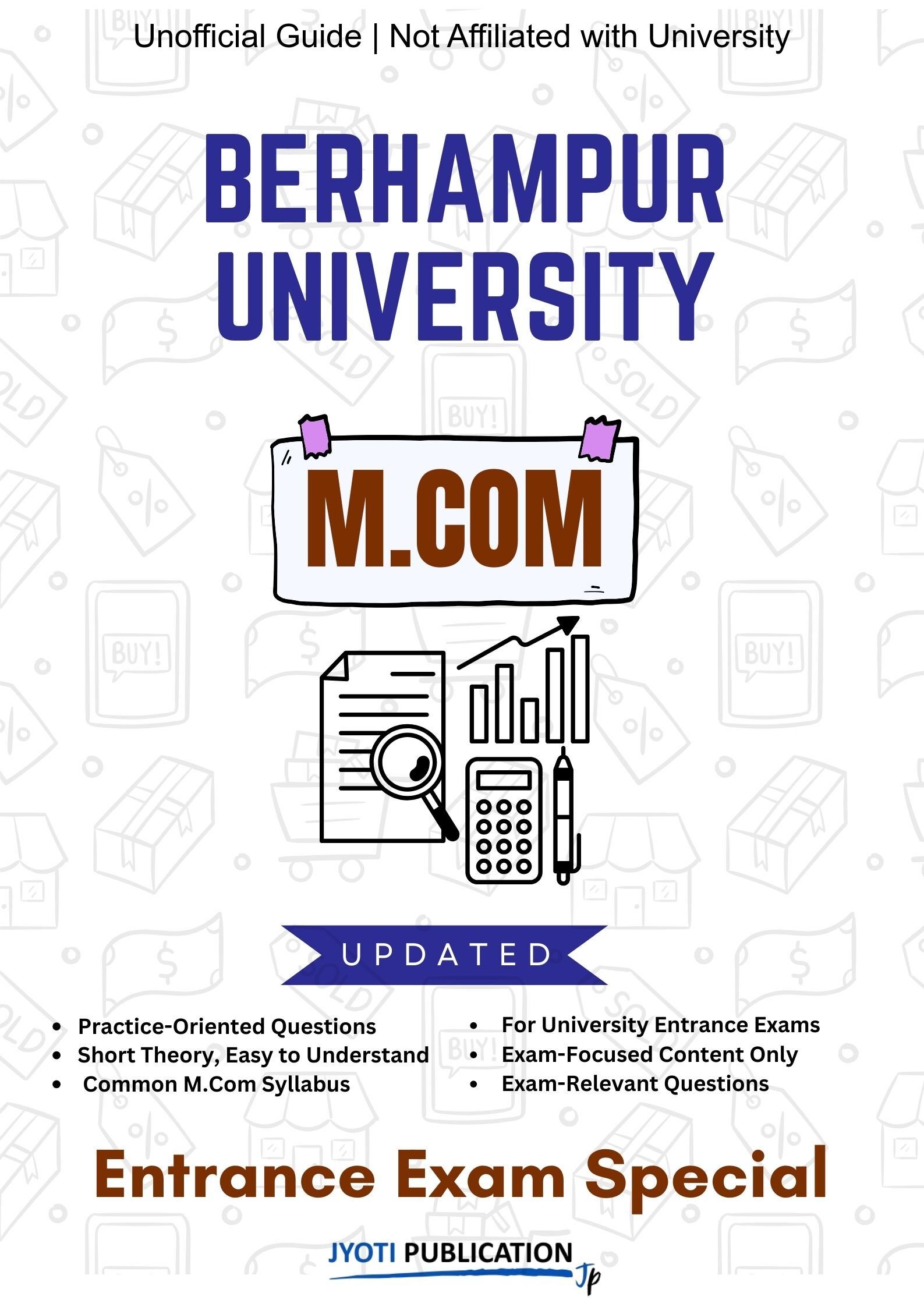 Berhampur University M.Com Entrance Exam