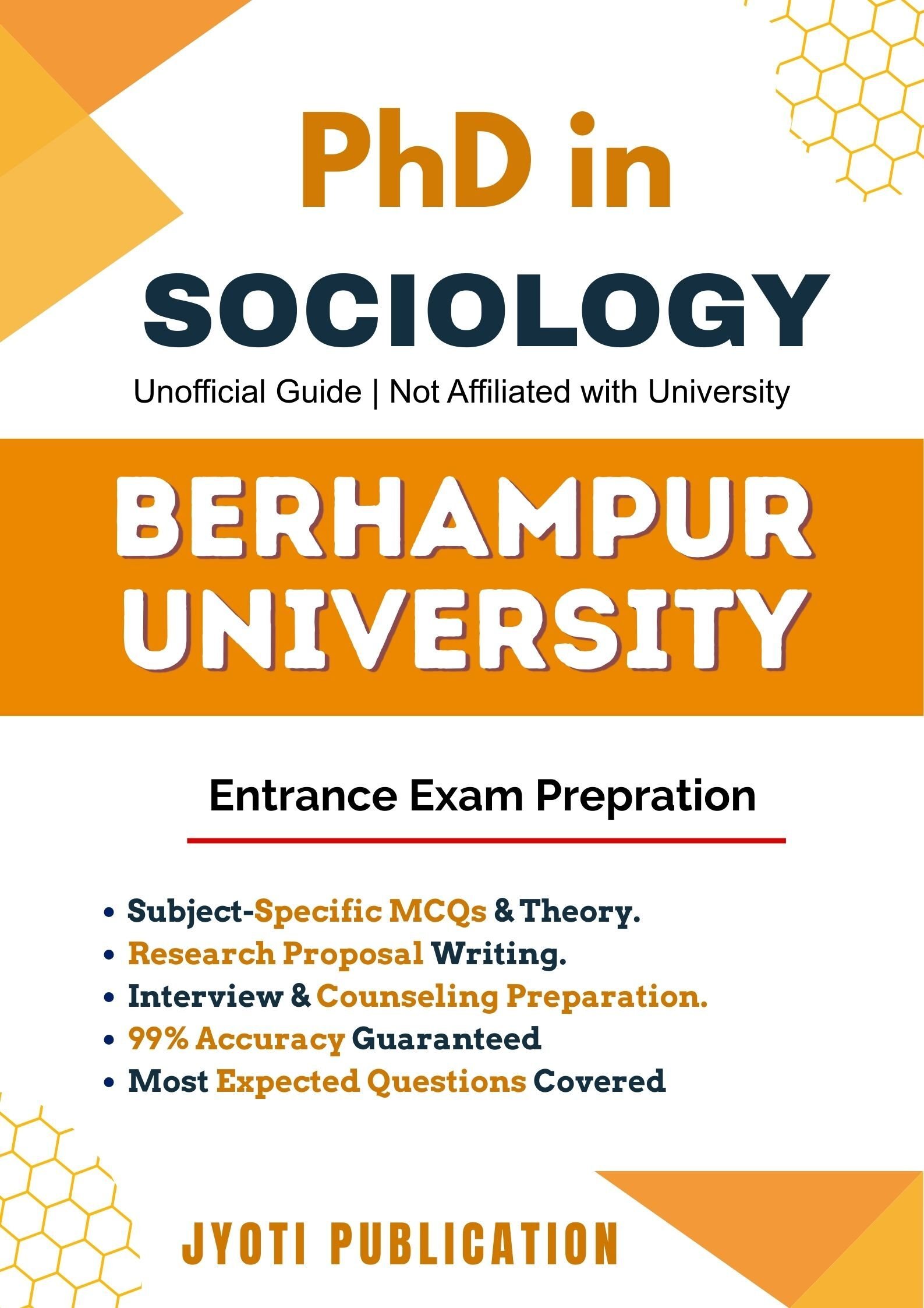 Berhampur University PhD in Sociology Entrance Exam