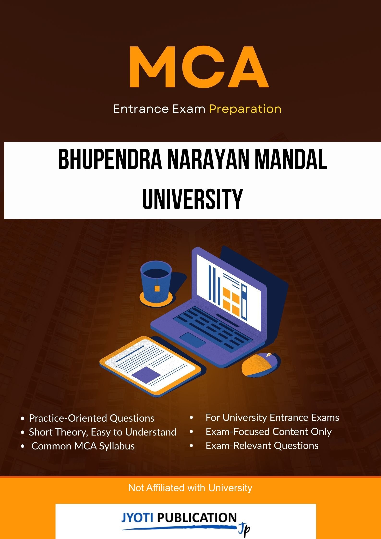 Bhupendra Narayan Mandal University MCA Entrance Exam Preparation book