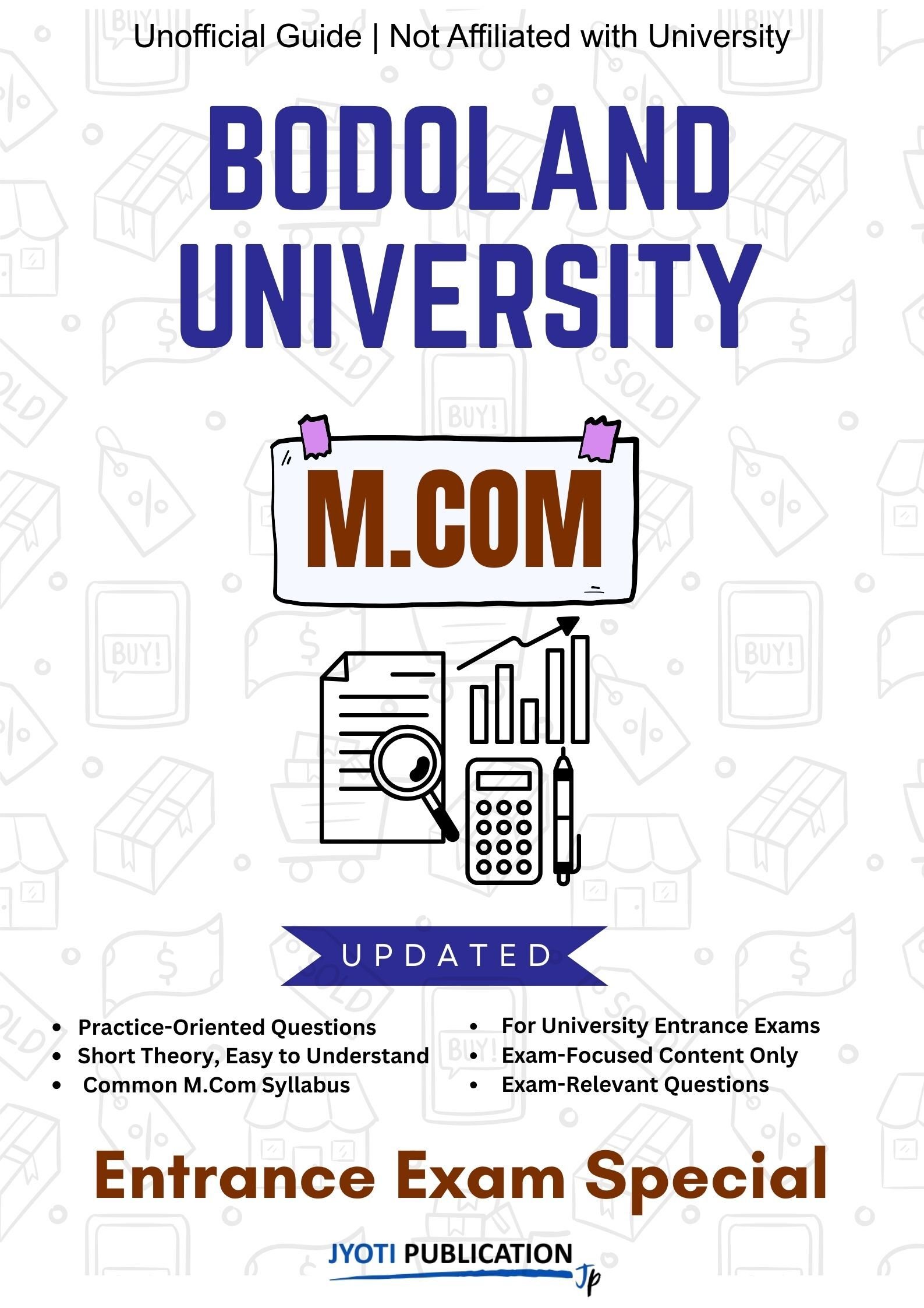 Bodoland University M.Com Entrance Exam