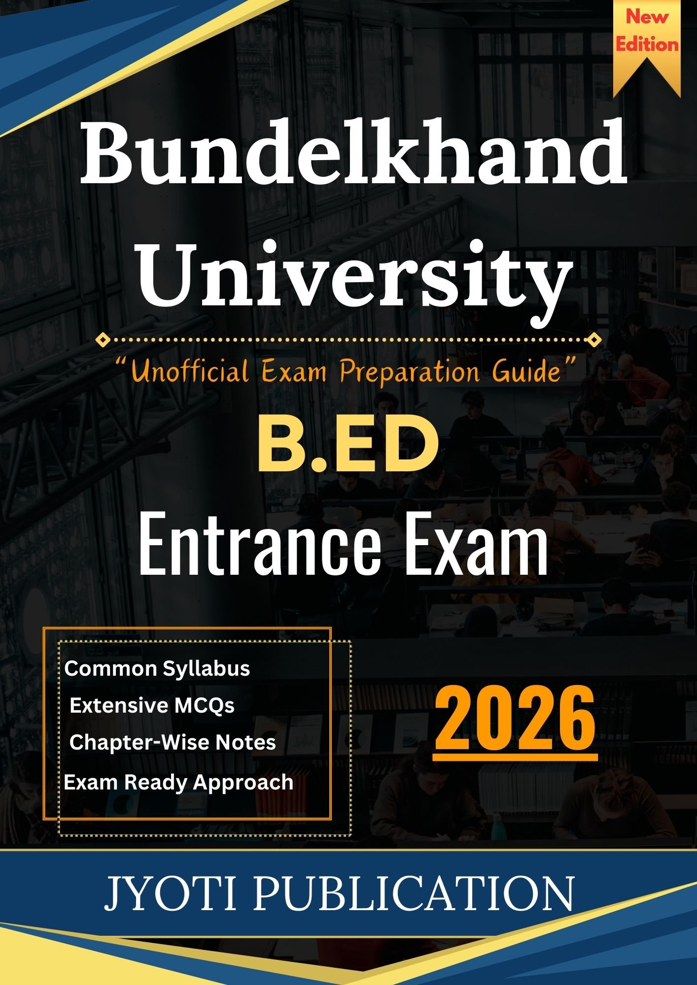 Bundelkhand University B.Ed Entrance Exam Book