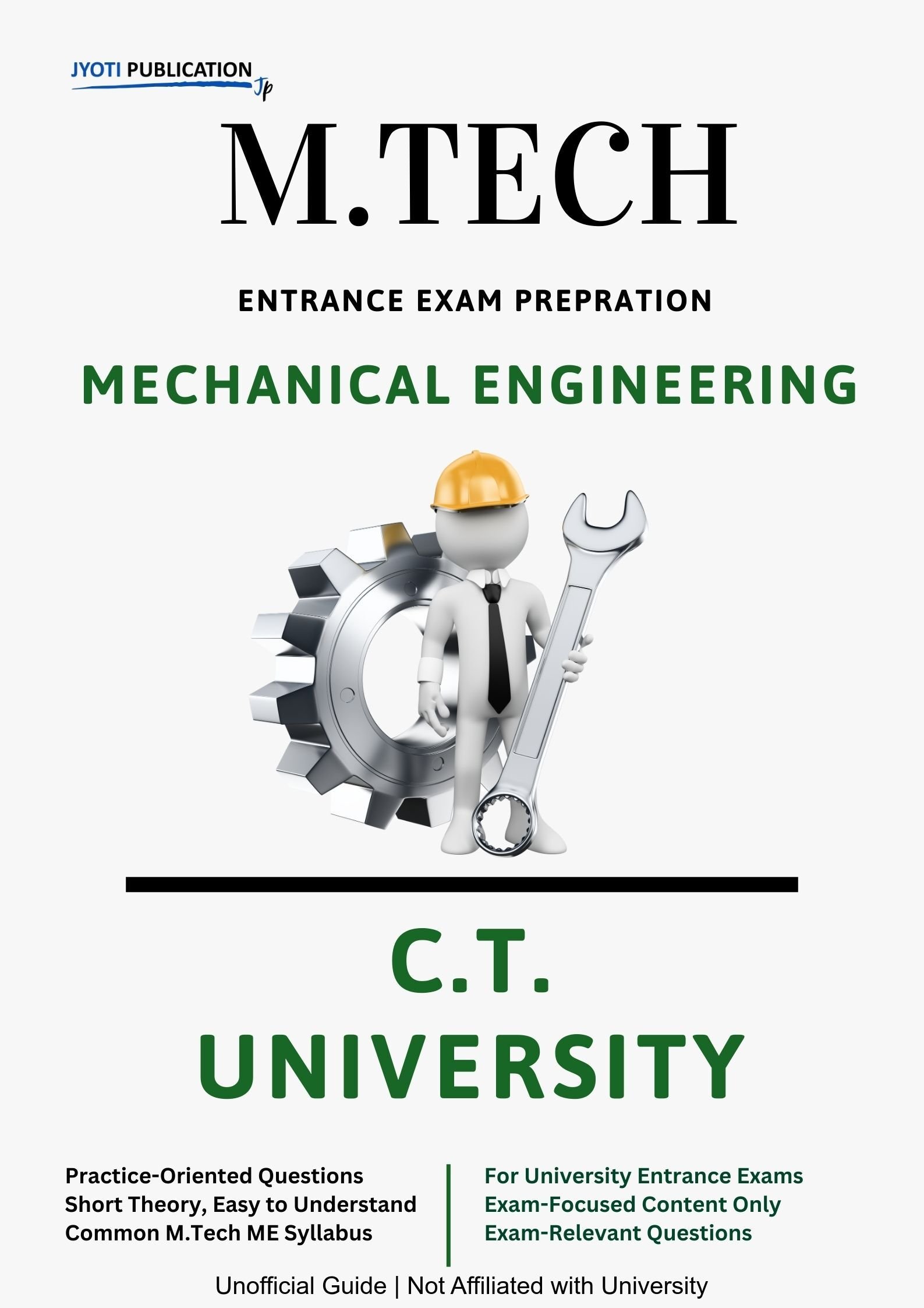 C.T. University M.Tech in Mechanical Engineering Entrance Exam