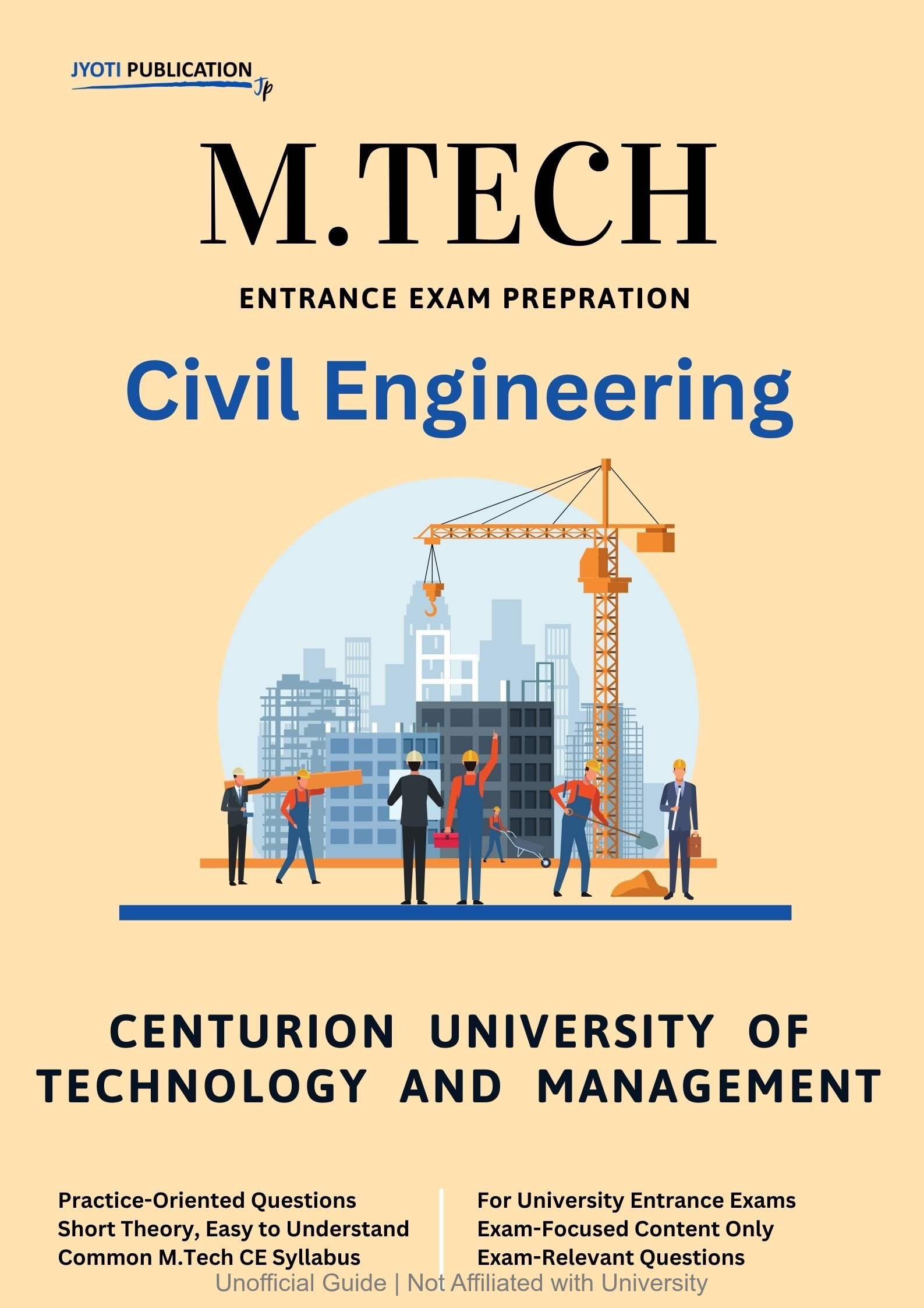 Centurion University of TechNology and Management M.Tech in Civil Engineering Entrance Exam