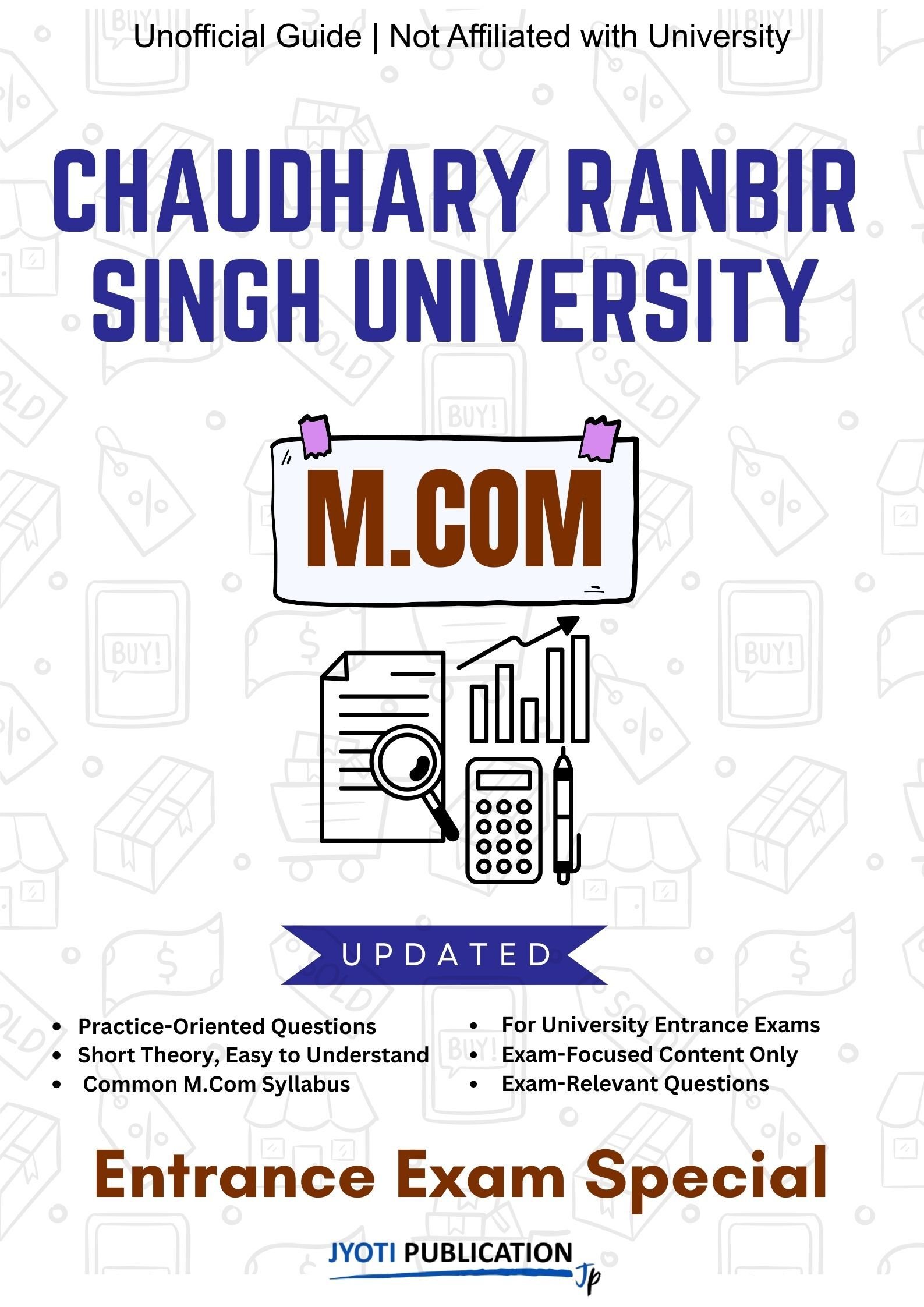 Chaudhary Ranbir Singh University M.Com Entrance Exam