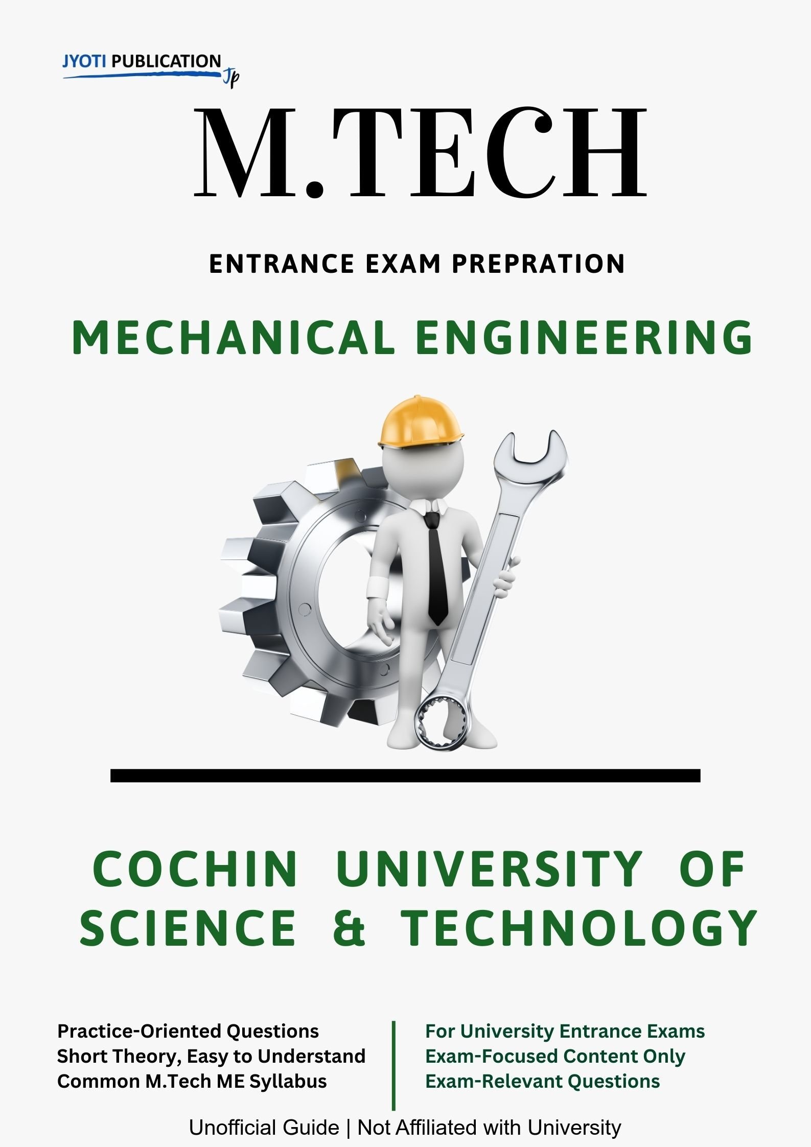 Cochin University of Science & TechNology M.Tech in Mechanical Engineering Entrance Exam