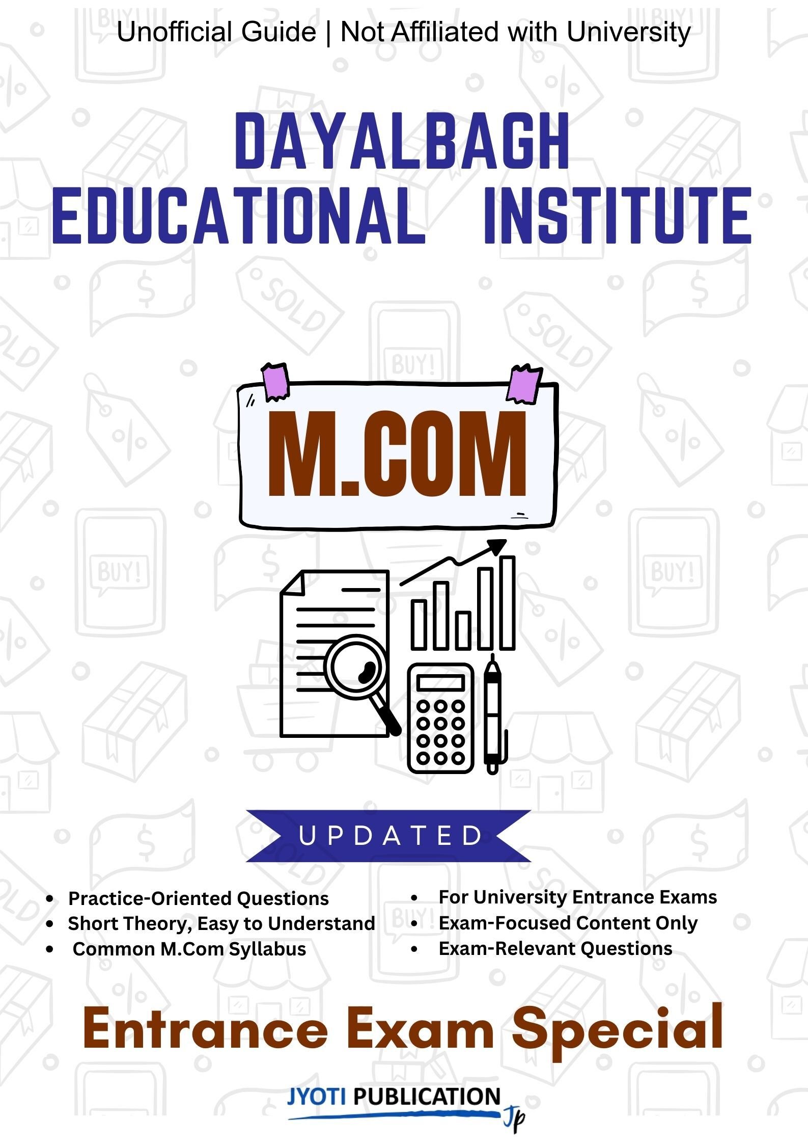 Dayalbagh Educational Institute M.Com Entrance Exam