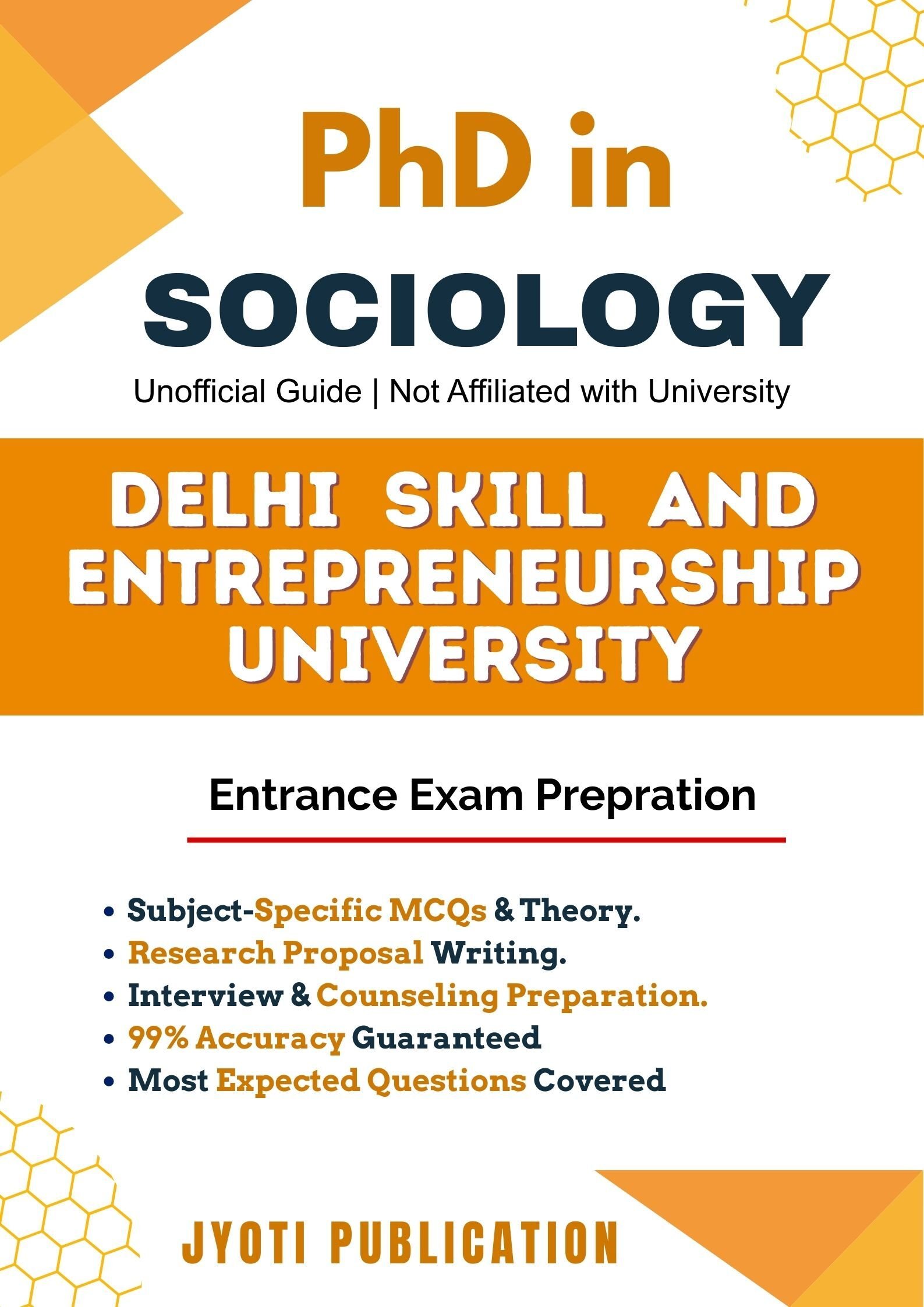 Delhi Skill and Entrepreneurship University PhD in Sociology Entrance Exam