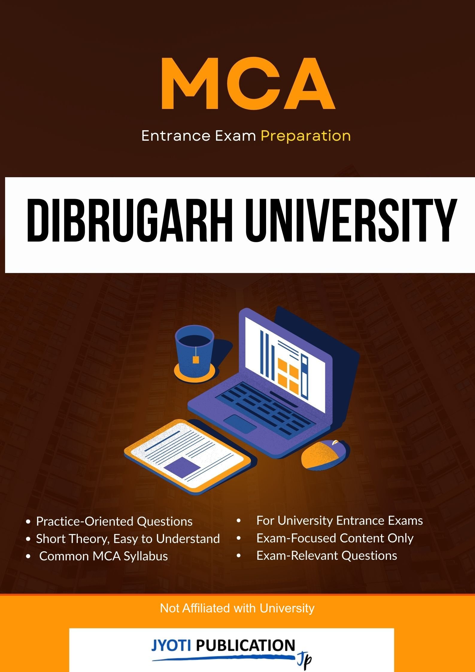 Dibrugarh University MCA Entrance Exam Preparation book