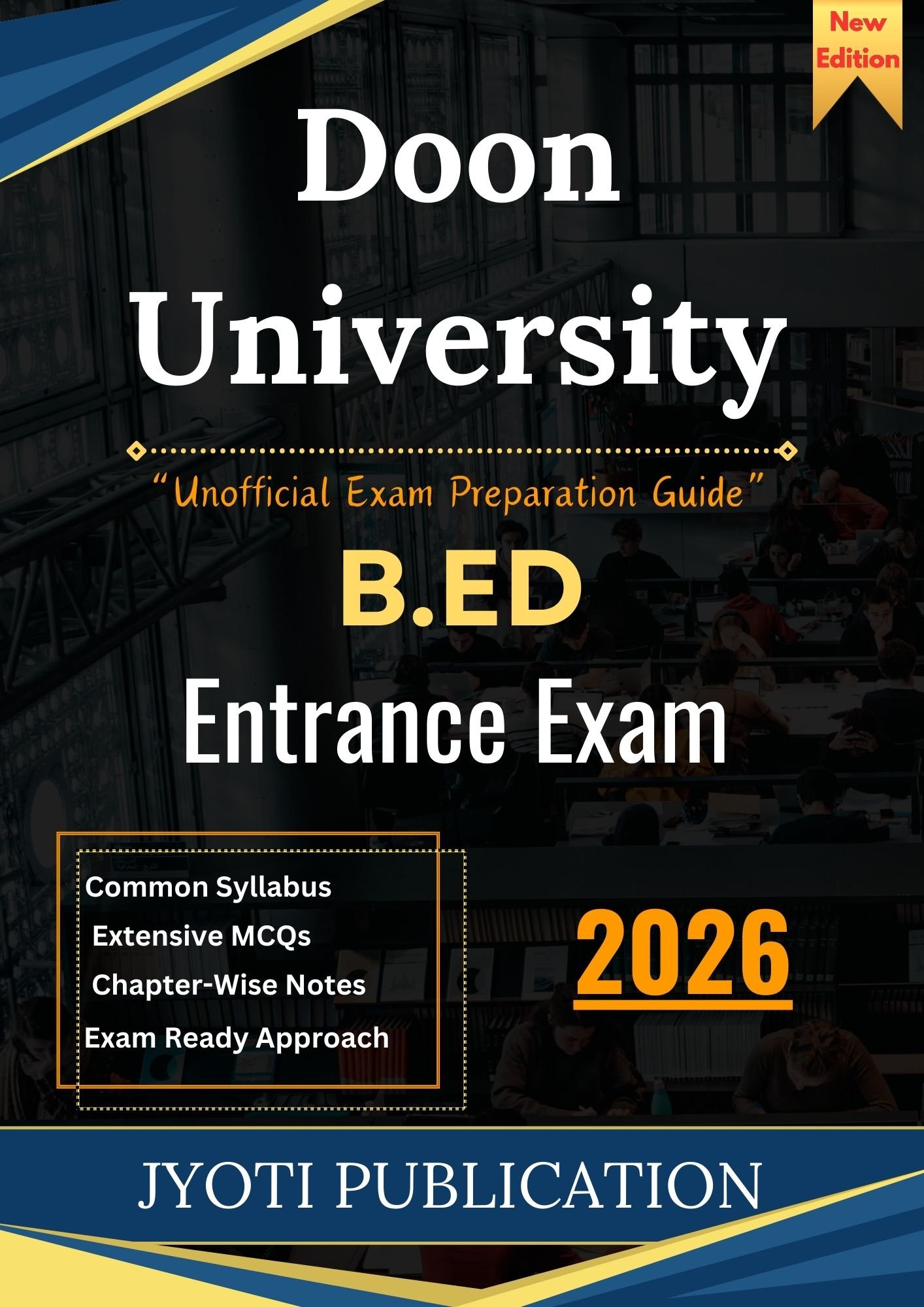 Doon University B.Ed Entrance Exam Book
