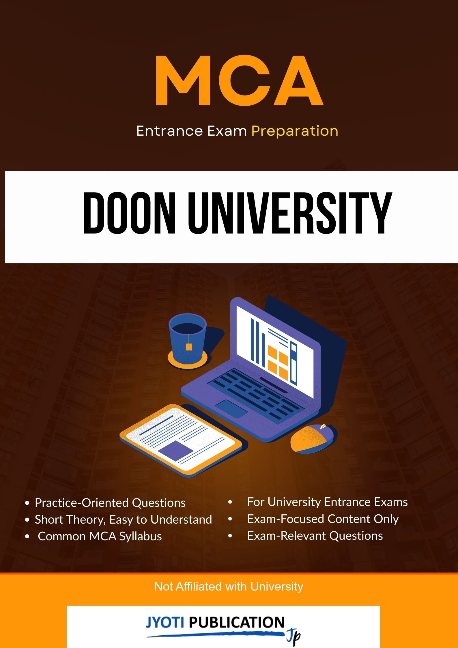 Doon University MCA Entrance Exam Preparation book