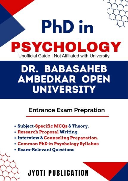 Dr. Babasaheb Ambedkar Open University - PhD in Psychology Entrance Exam Preparation Guide