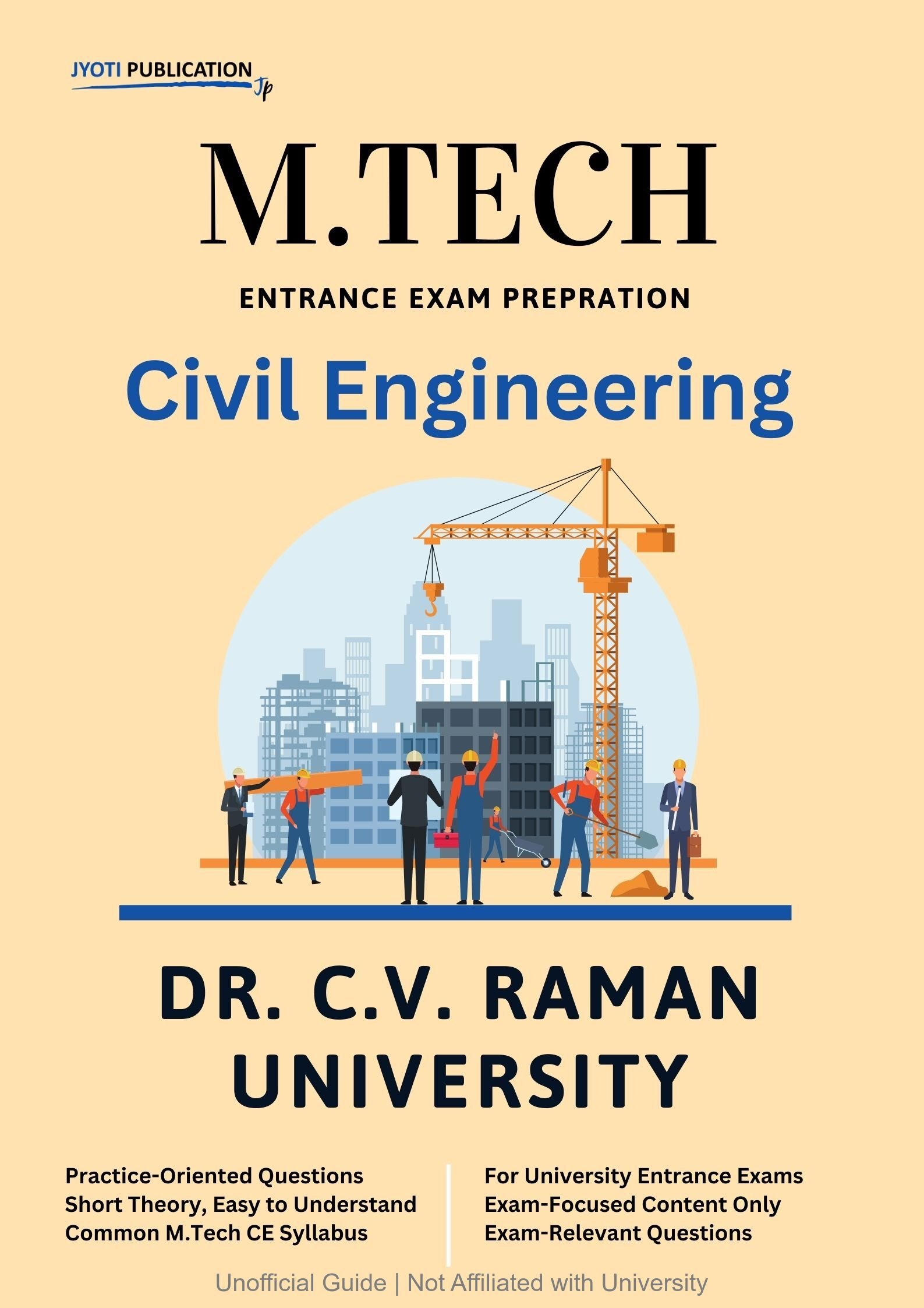Dr. C.V. Raman University M.Tech in Civil Engineering Entrance Exam