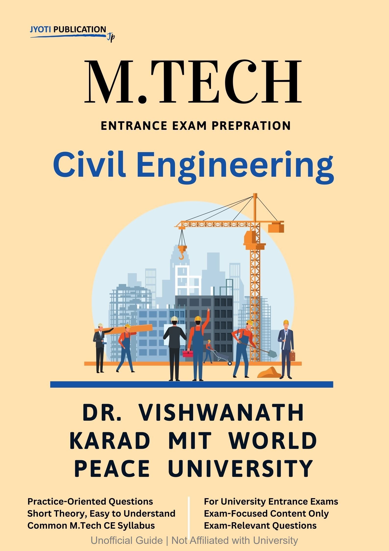 Dr. Vishwanath Karad MIT World Peace University M.Tech in Civil Engineering Entrance Exam