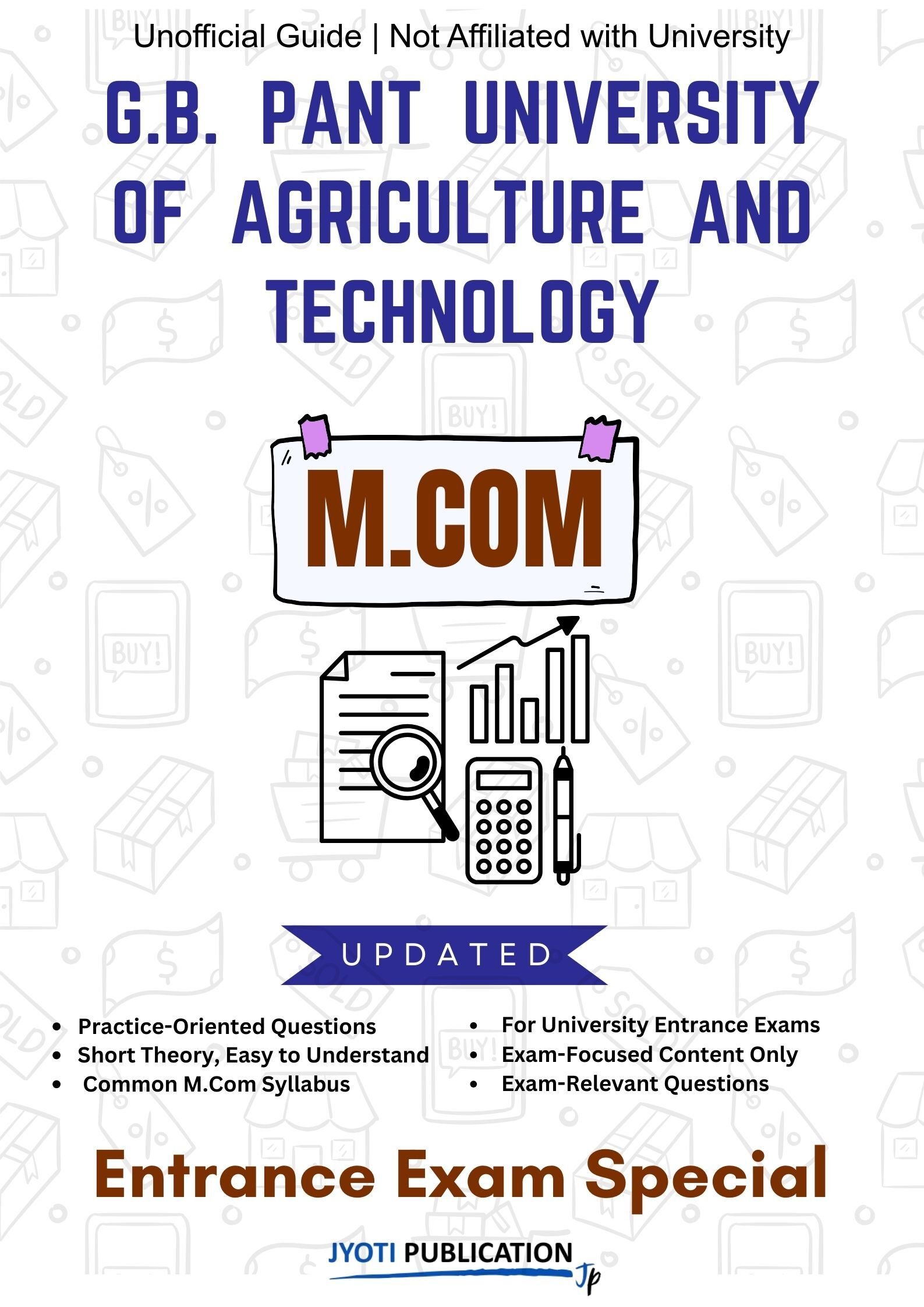 G.B. Pant University of Agriculture and TechNology M.Com Entrance Exam