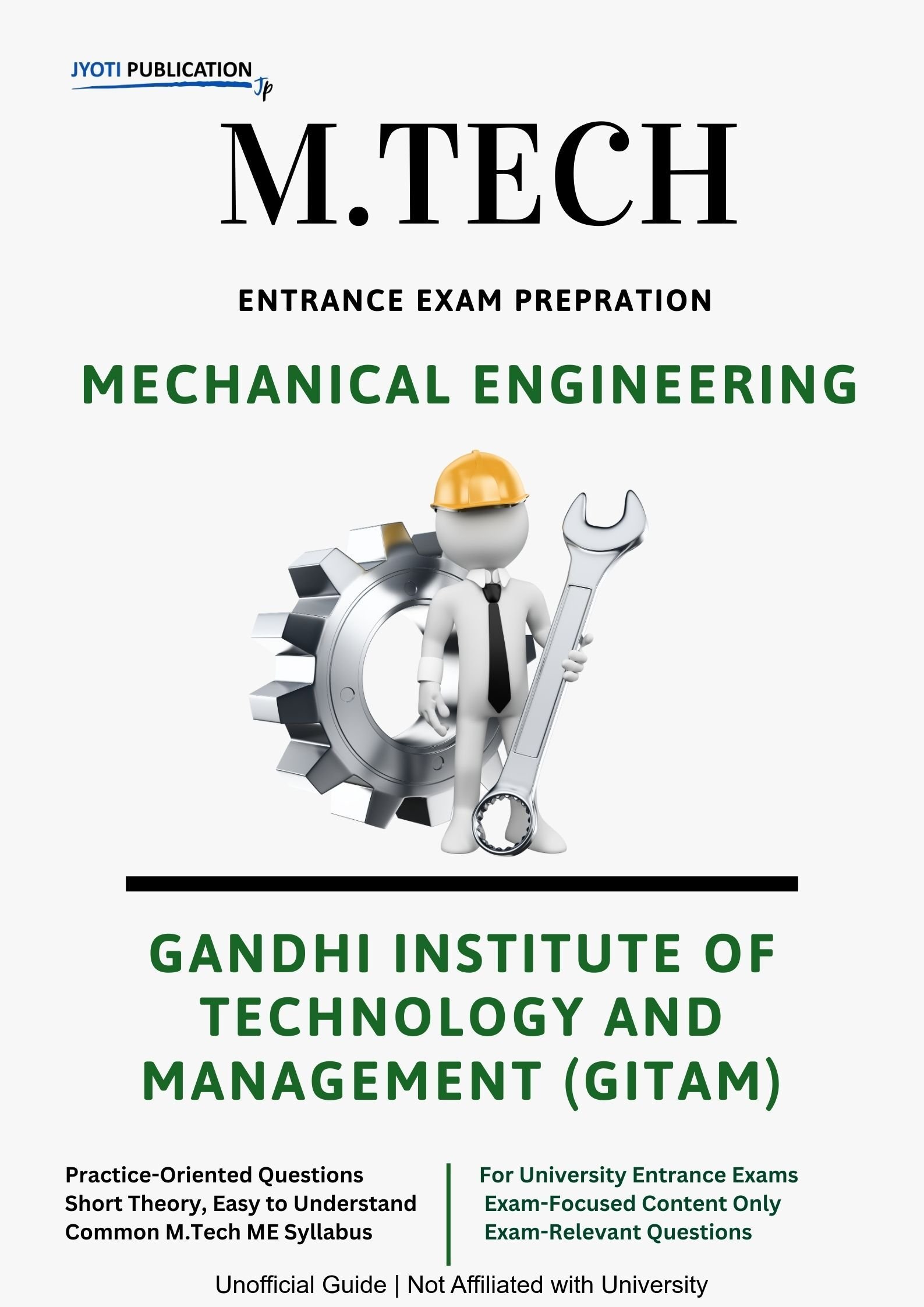 Gandhi Institute of TechNology and Management (GITAM) M.Tech in Mechanical Engineering Entrance Exam