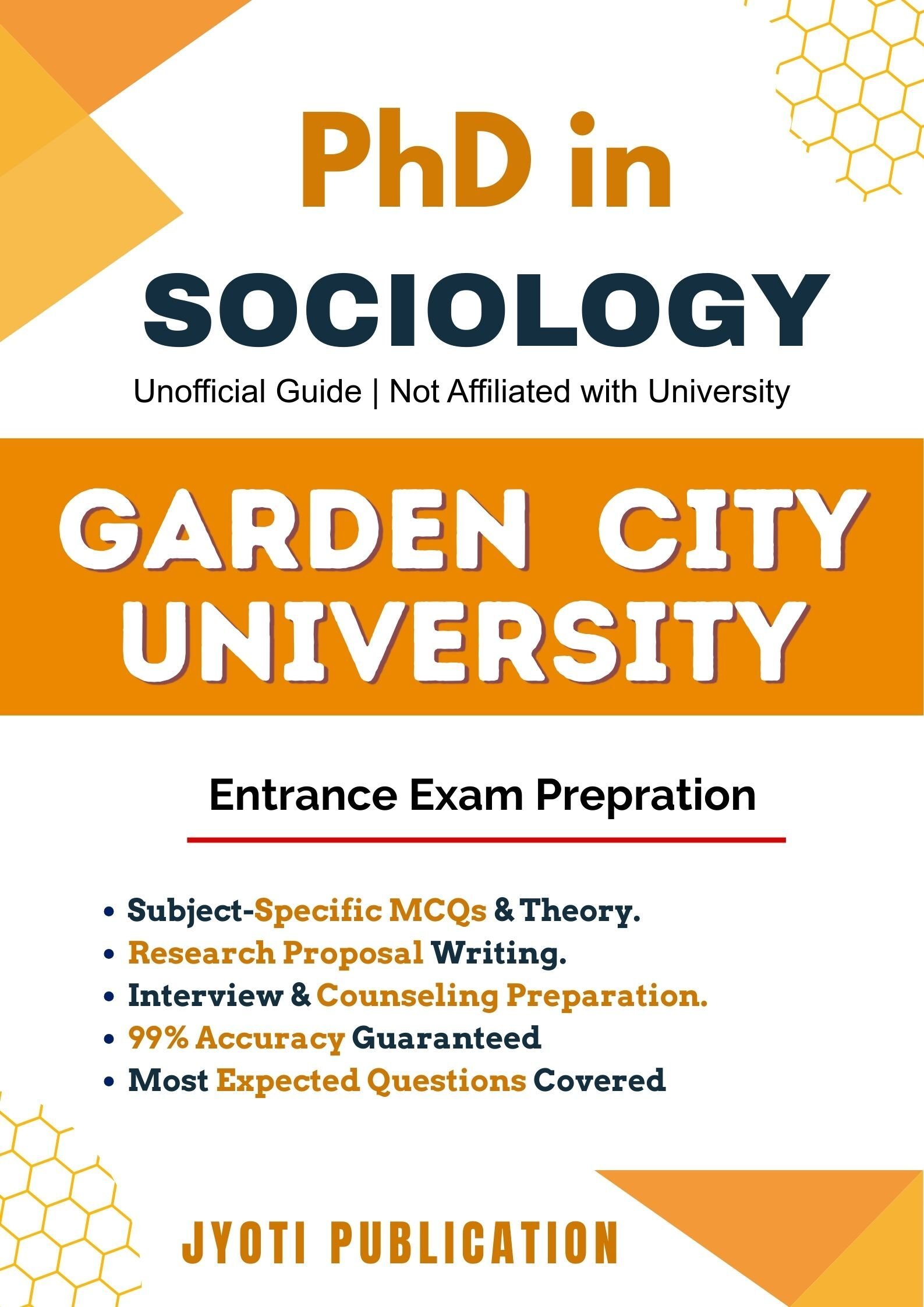 Garden City University PhD in Sociology Entrance Exam