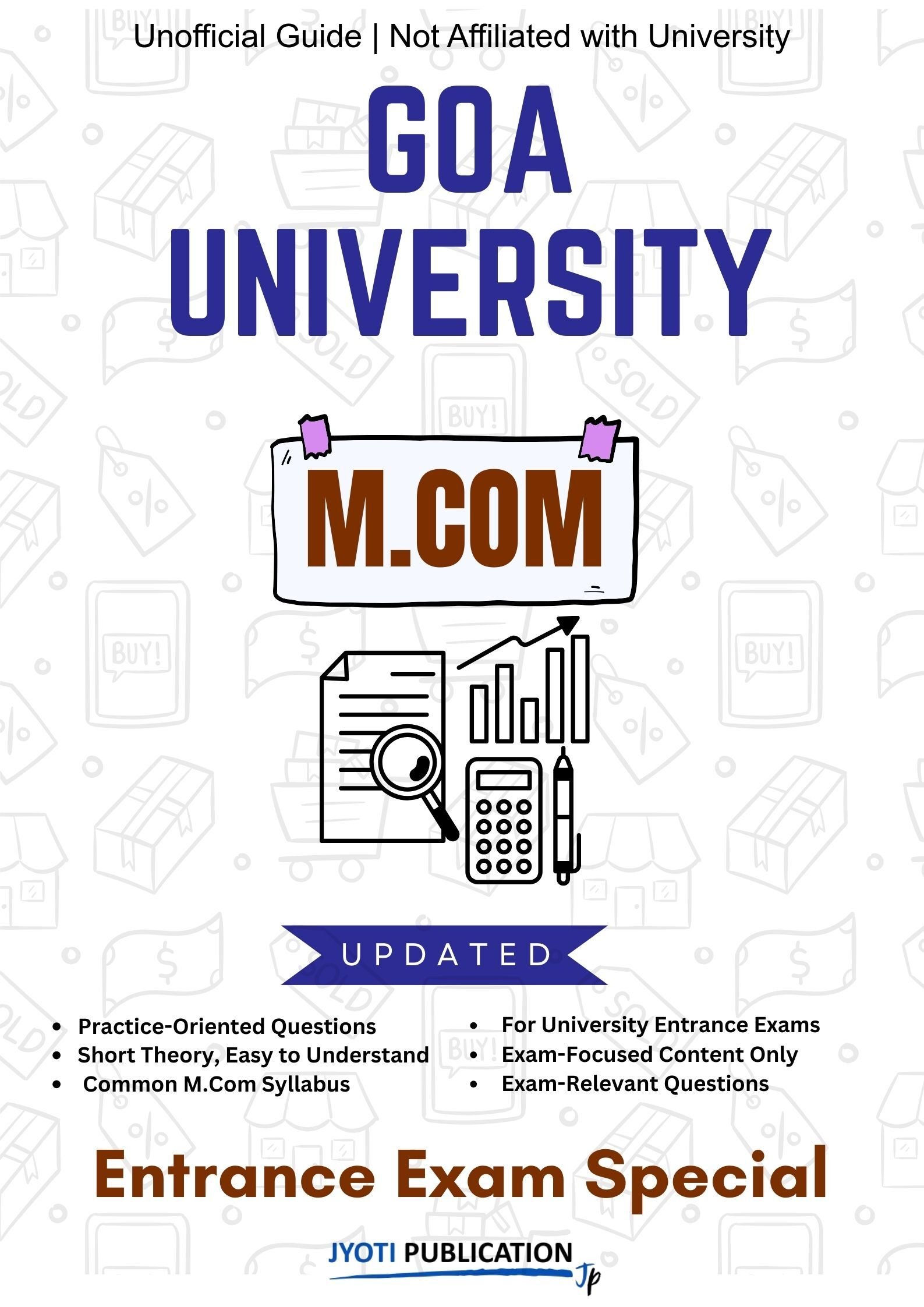 Goa University M.Com Entrance Exam