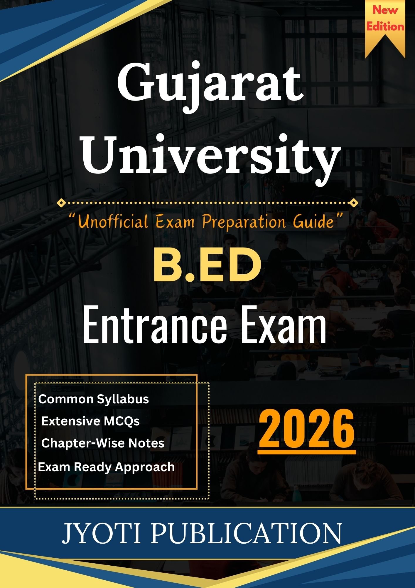 Gujarat University B.Ed Entrance Exam Book