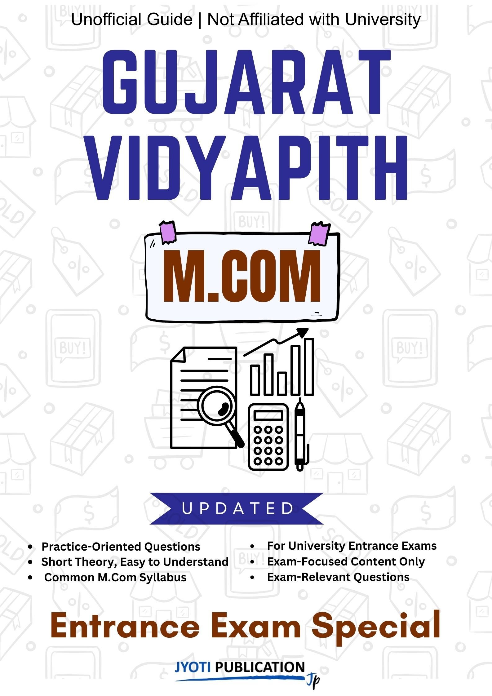 Gujarat Vidyapith M.Com Entrance Exam