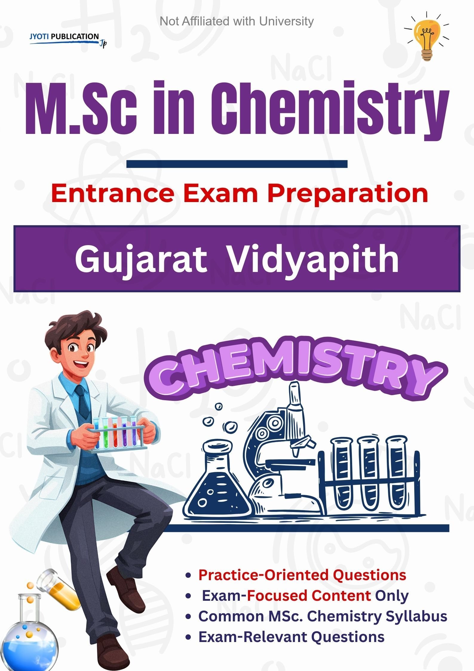 Gujarat Vidyapith M.Sc in Chemistry Entrance Exam