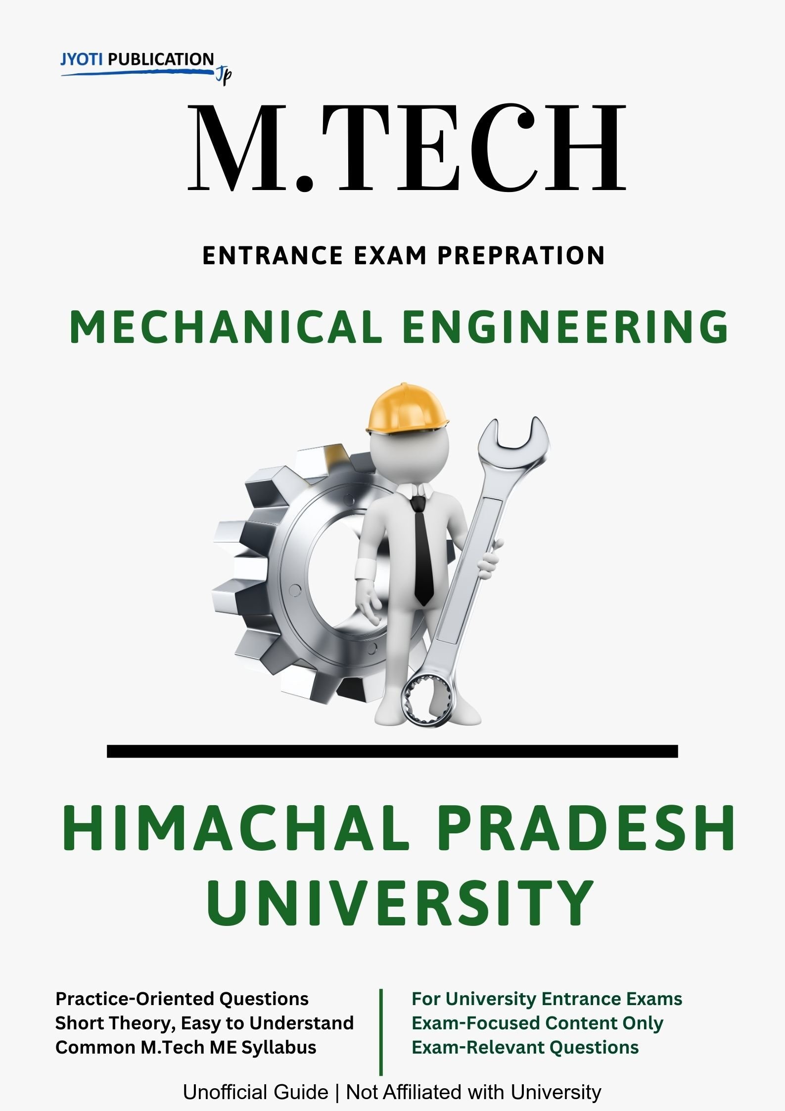 Himachal Pradesh University M.Tech in Mechanical Engineering Entrance Exam