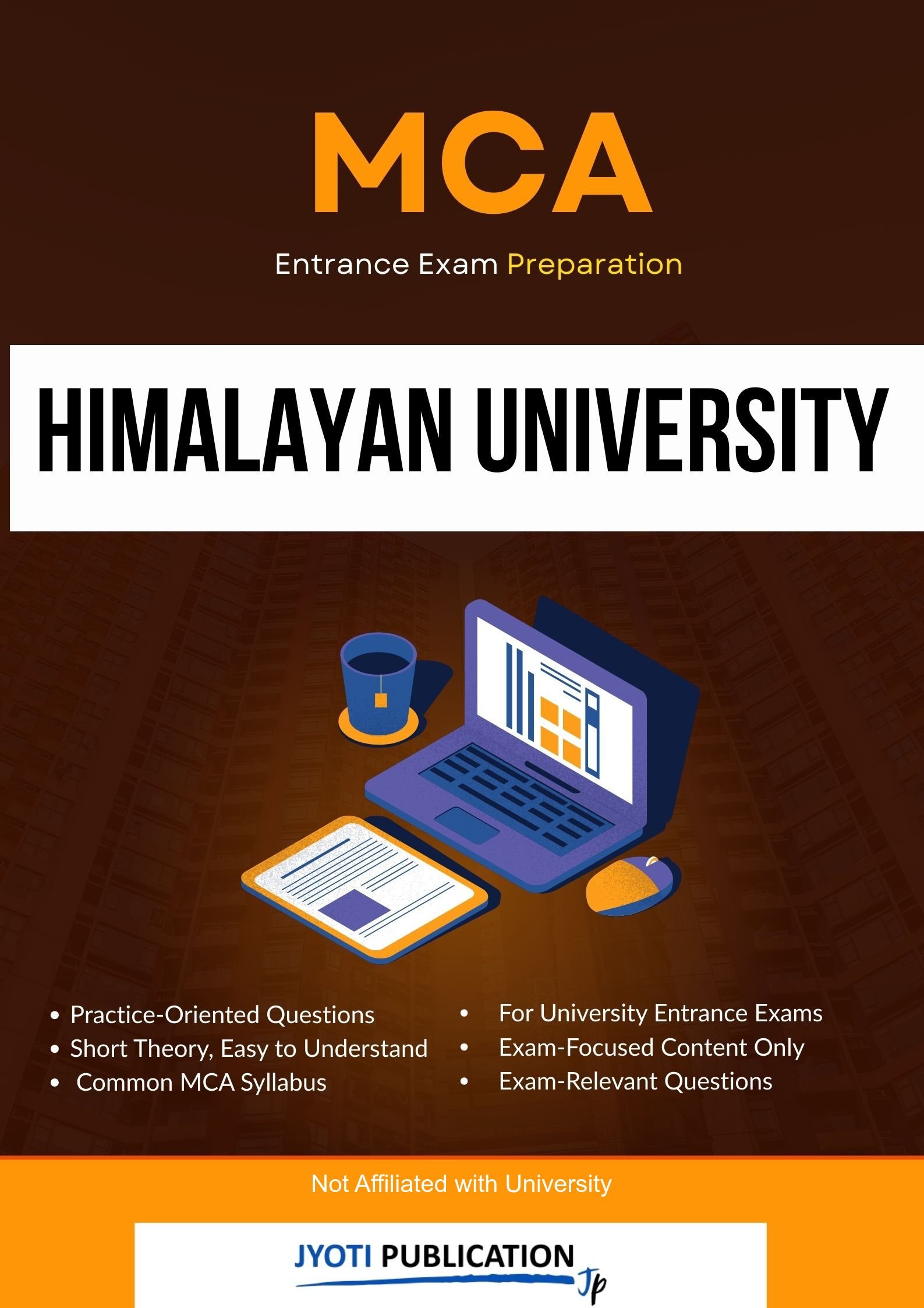 Himalayan University MCA Entrance Exam Preparation book