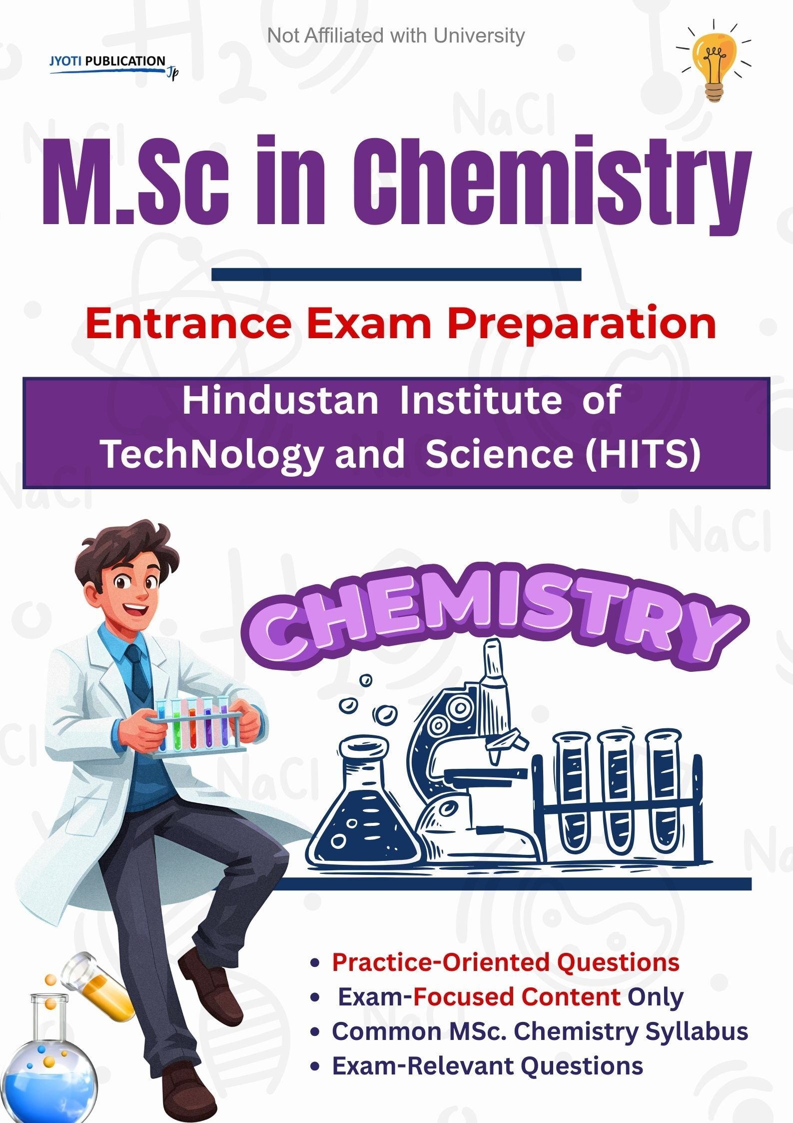 Hindustan Institute of TechNology and Science (HITS) M.Sc in Chemistry Entrance Exam