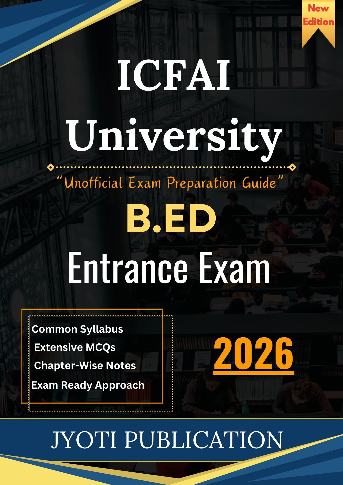 ICFAI University B.Ed Entrance Exam Book